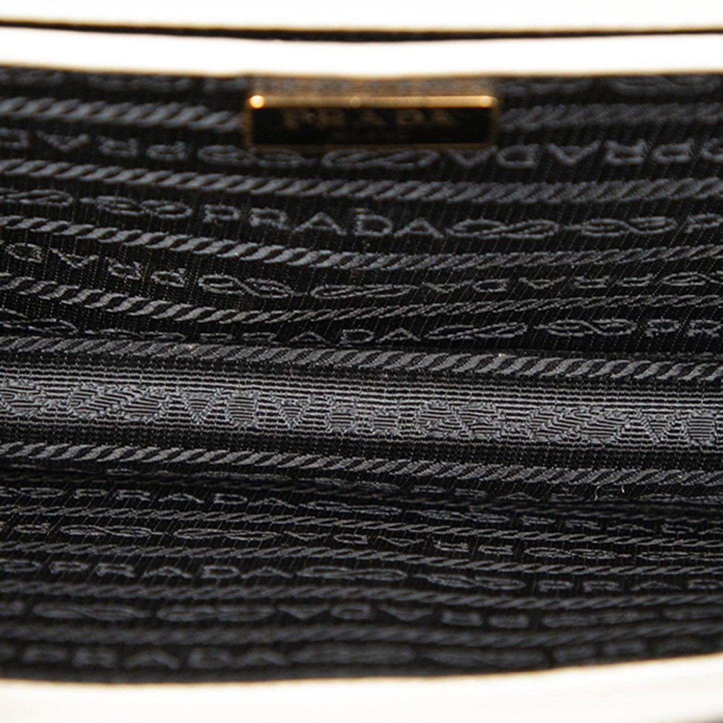 Prada Saffiano Lux Envelope Chain Flap