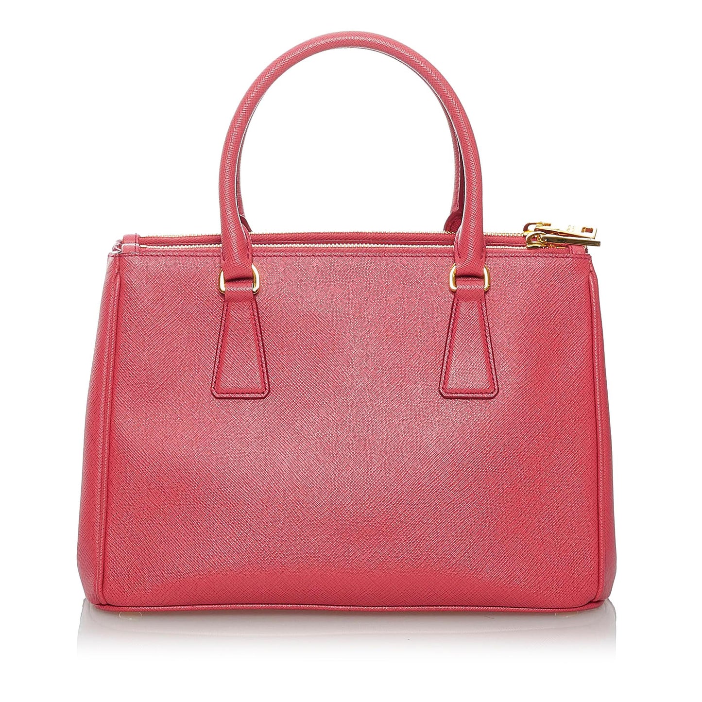Prada Saffiano Lux Galleria Double Zip Satchel (SHG-29623)