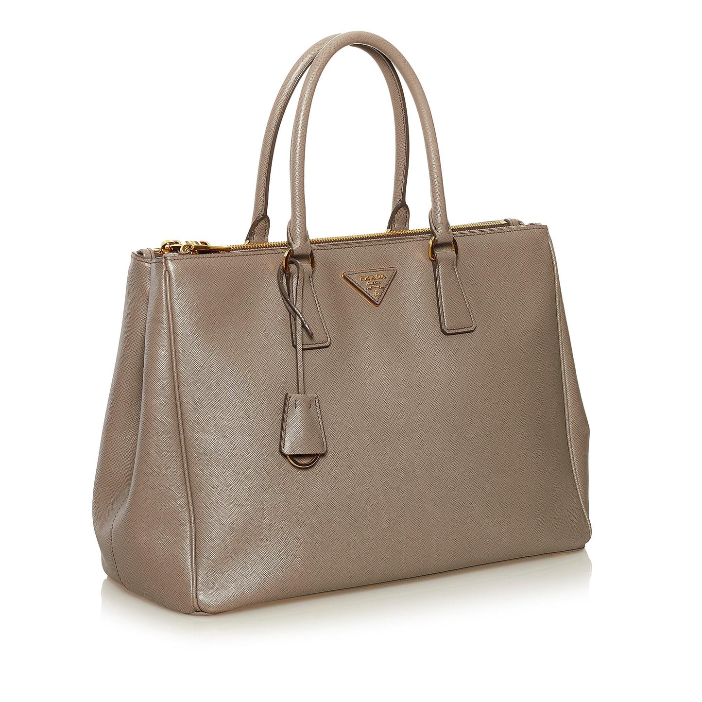 Prada Saffiano Lux Galleria Double Zip Tote Bag (SHG-35054)