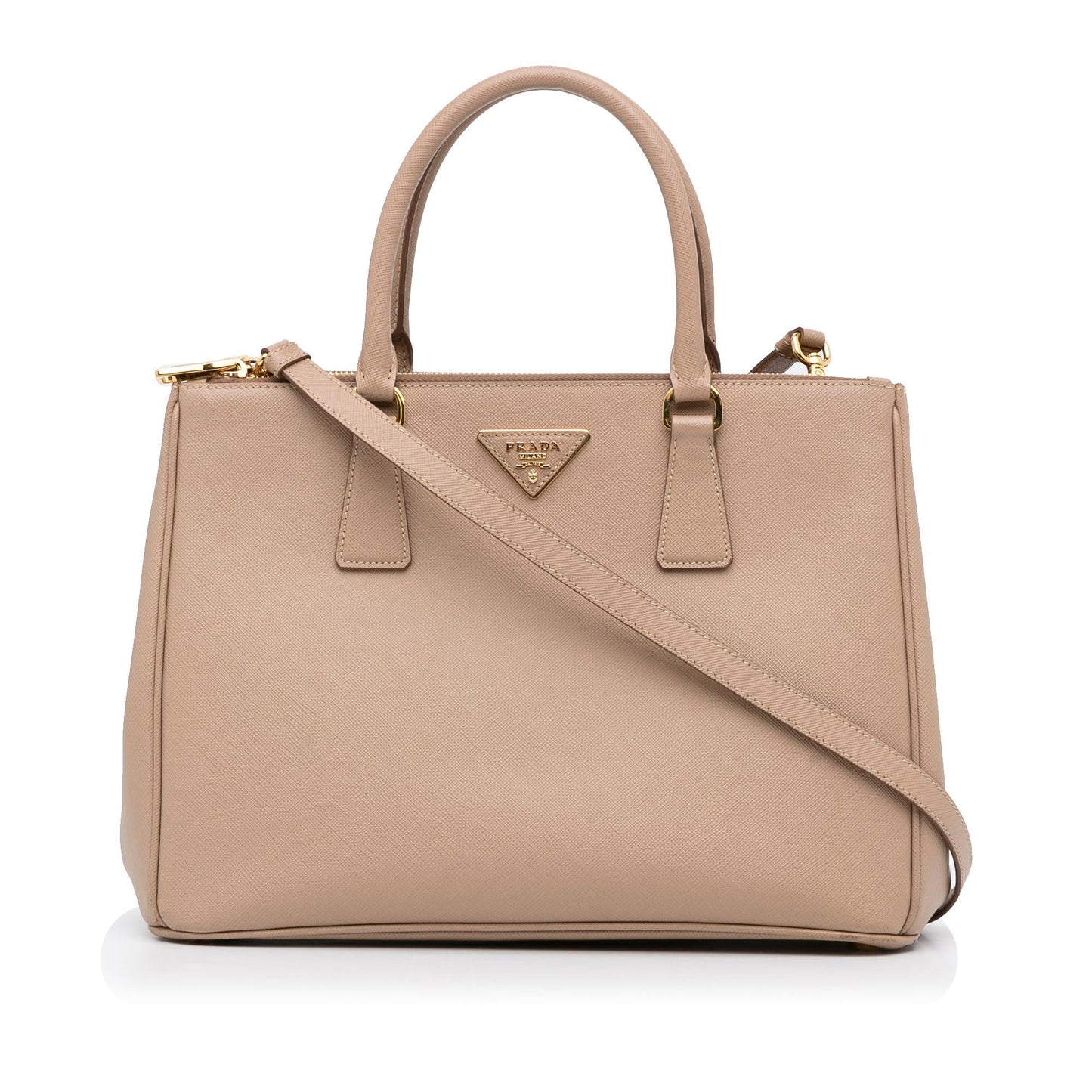 Prada Saffiano Lux Galleria Double Zip (SHG-Y0JNLO)