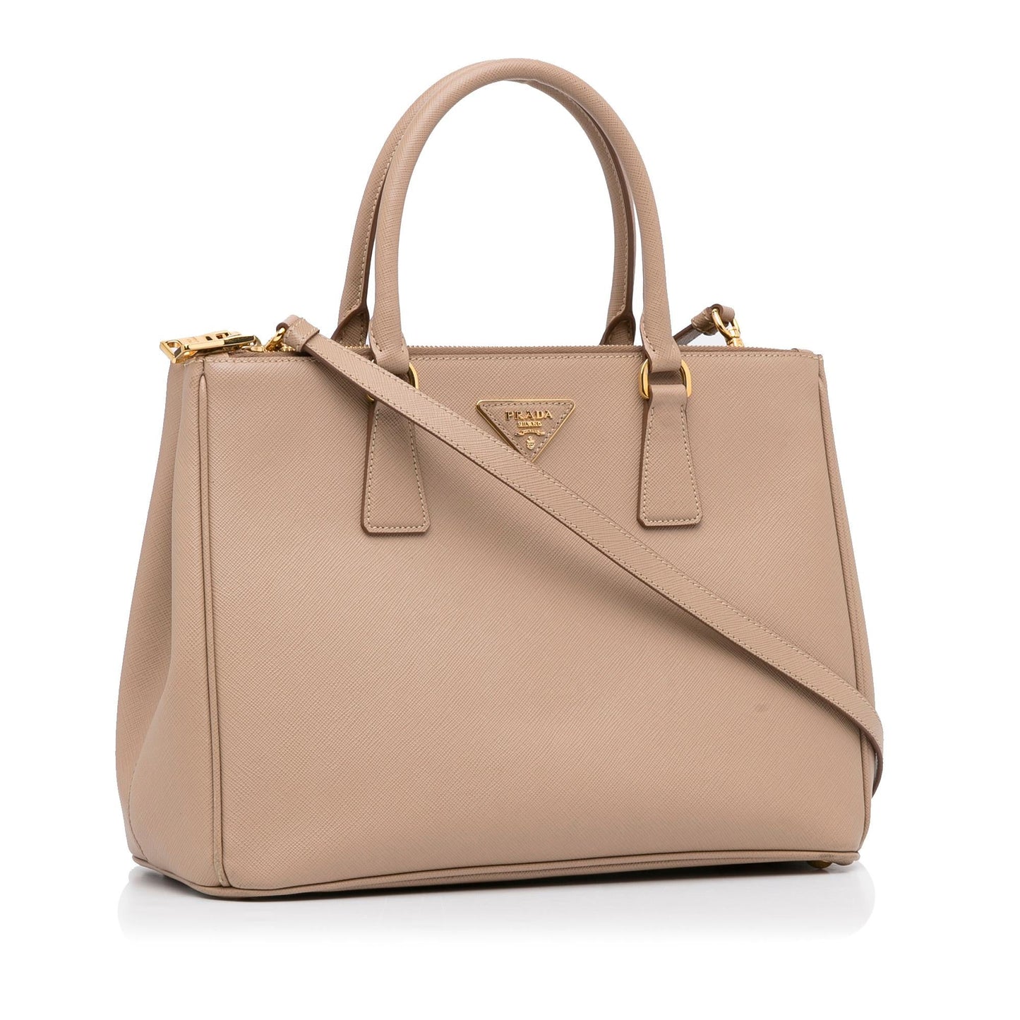 Prada Saffiano Lux Galleria Double Zip (SHG-Y0JNLO)