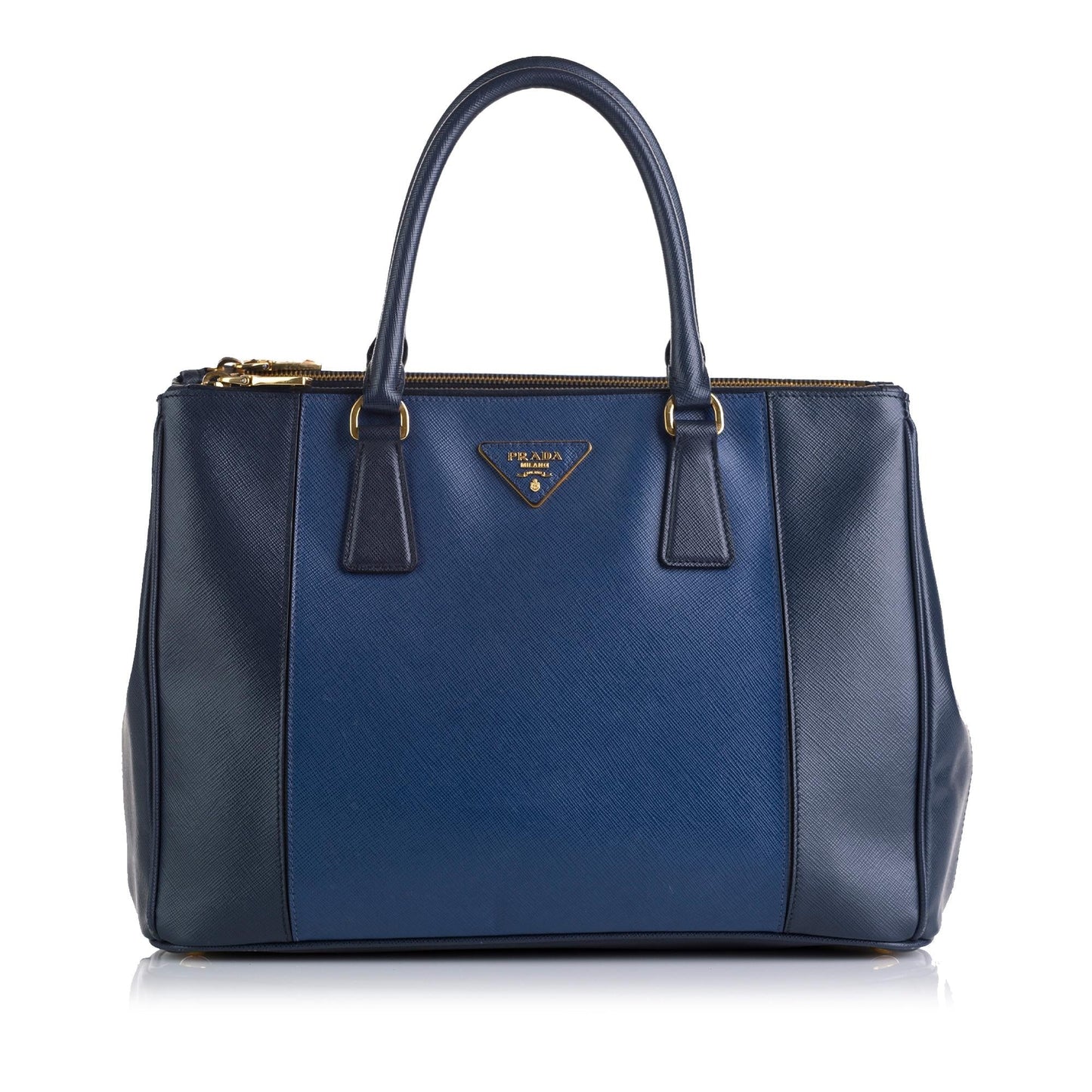 Prada Saffiano Lux Galleria Handbag (SHG-36672)