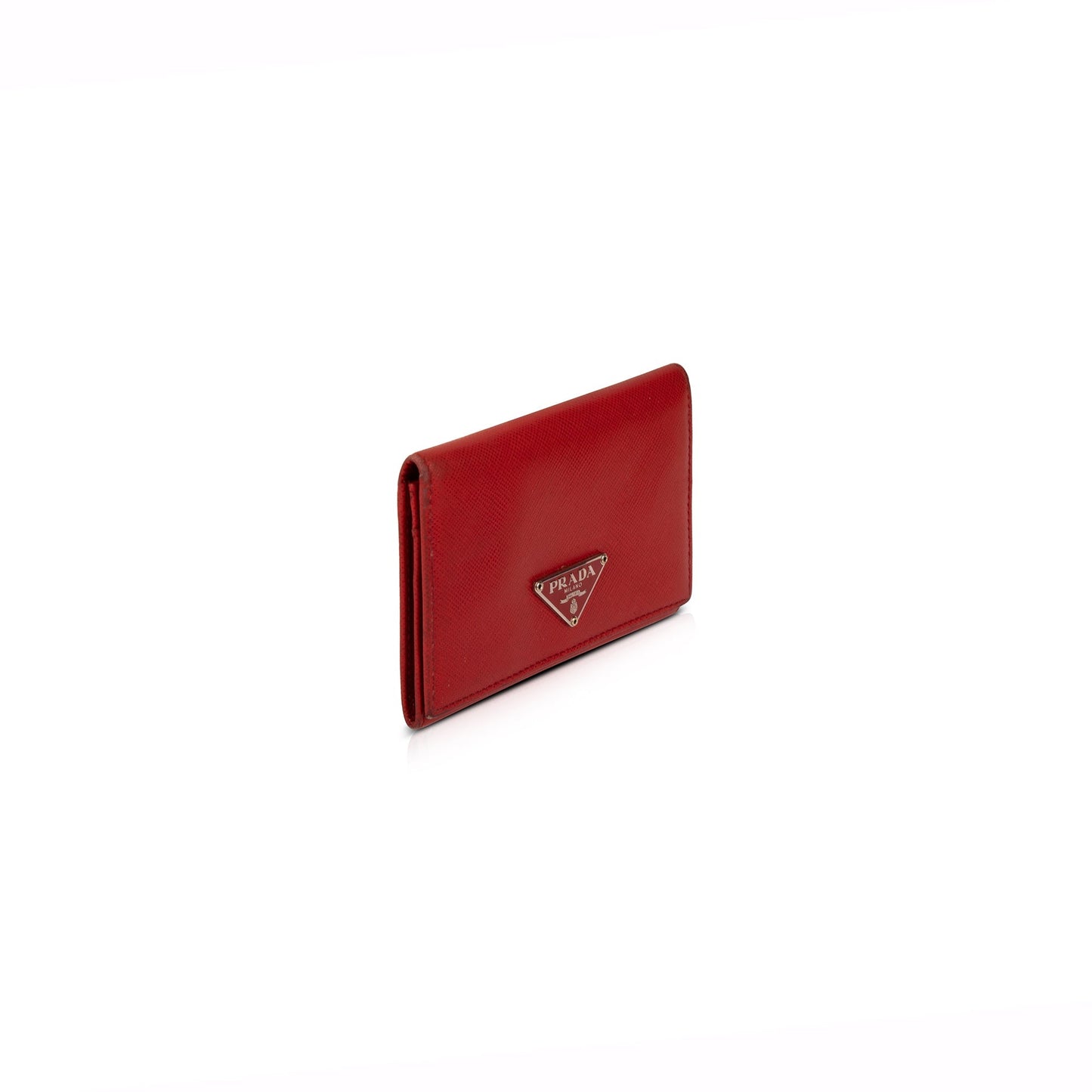Prada Saffiano Lux Leather Card Holder