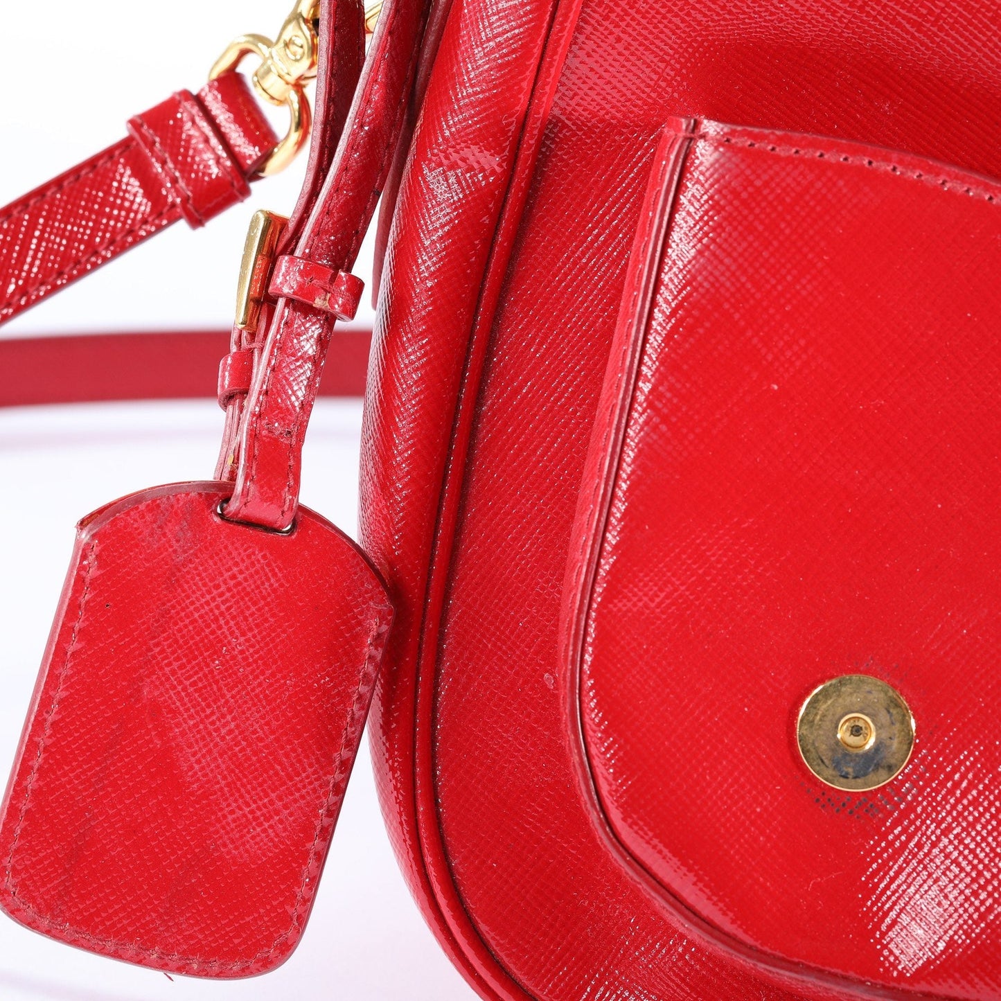 Prada Saffiano Lux Messenger Bag