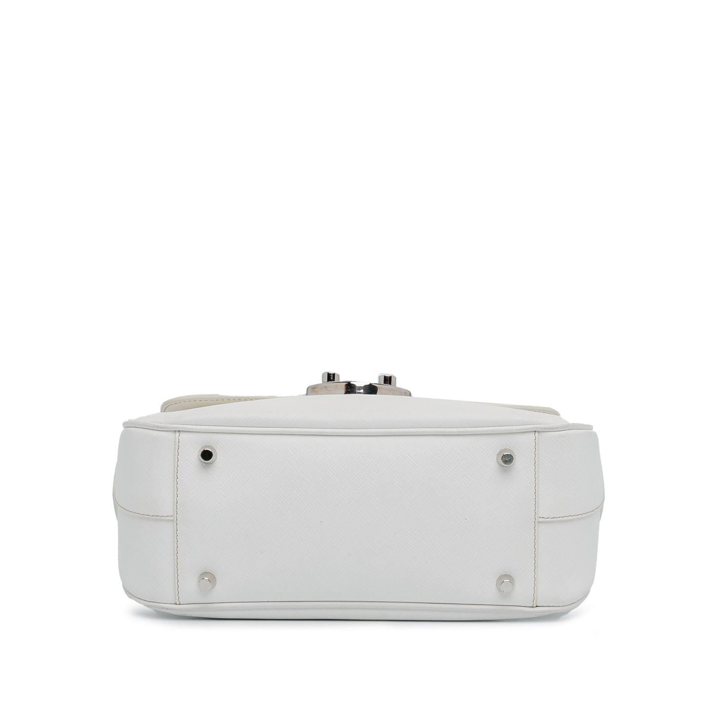 Prada Saffiano Lux Pushlock Flap