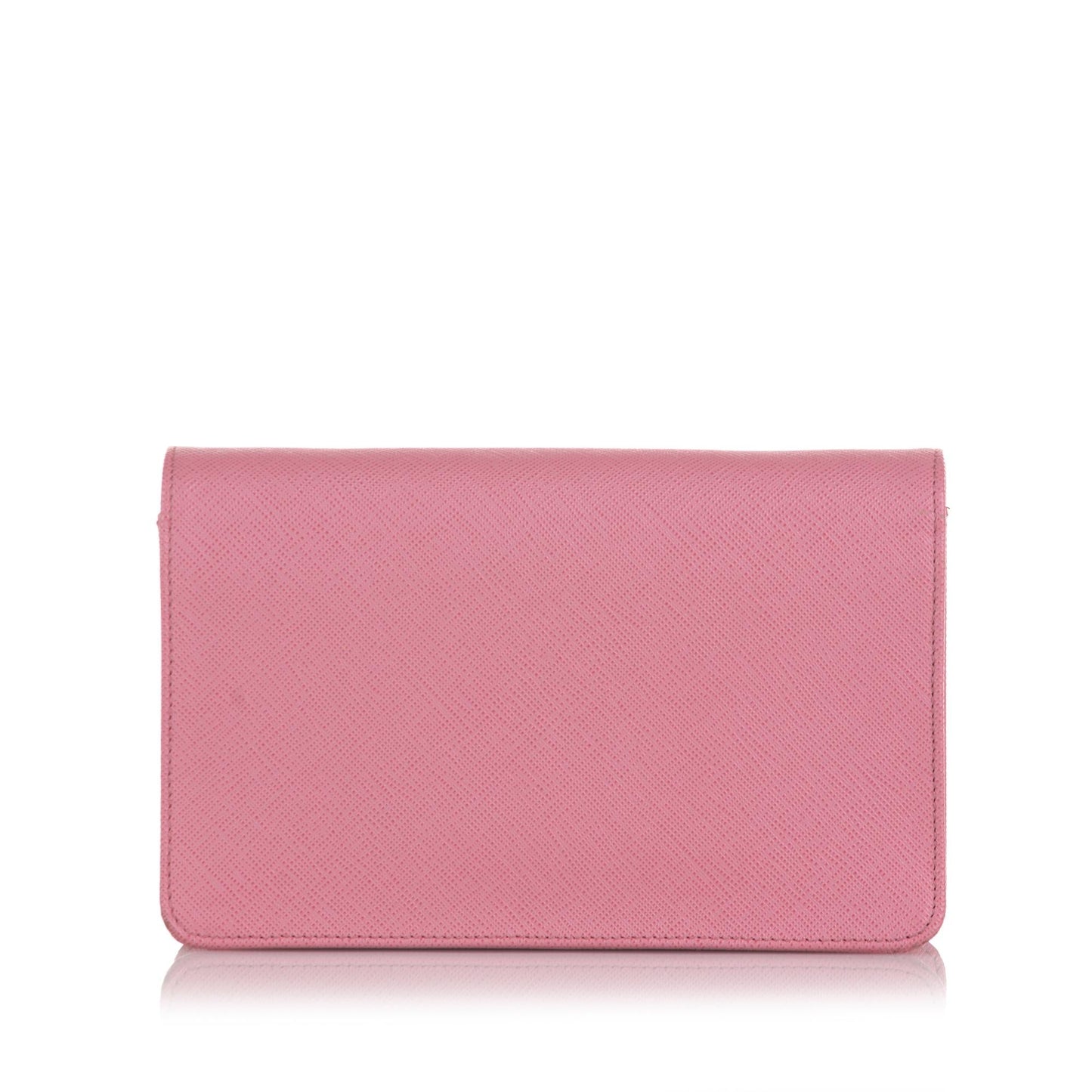 Prada Saffiano Lux Wallet On Chain (SHG-36974)