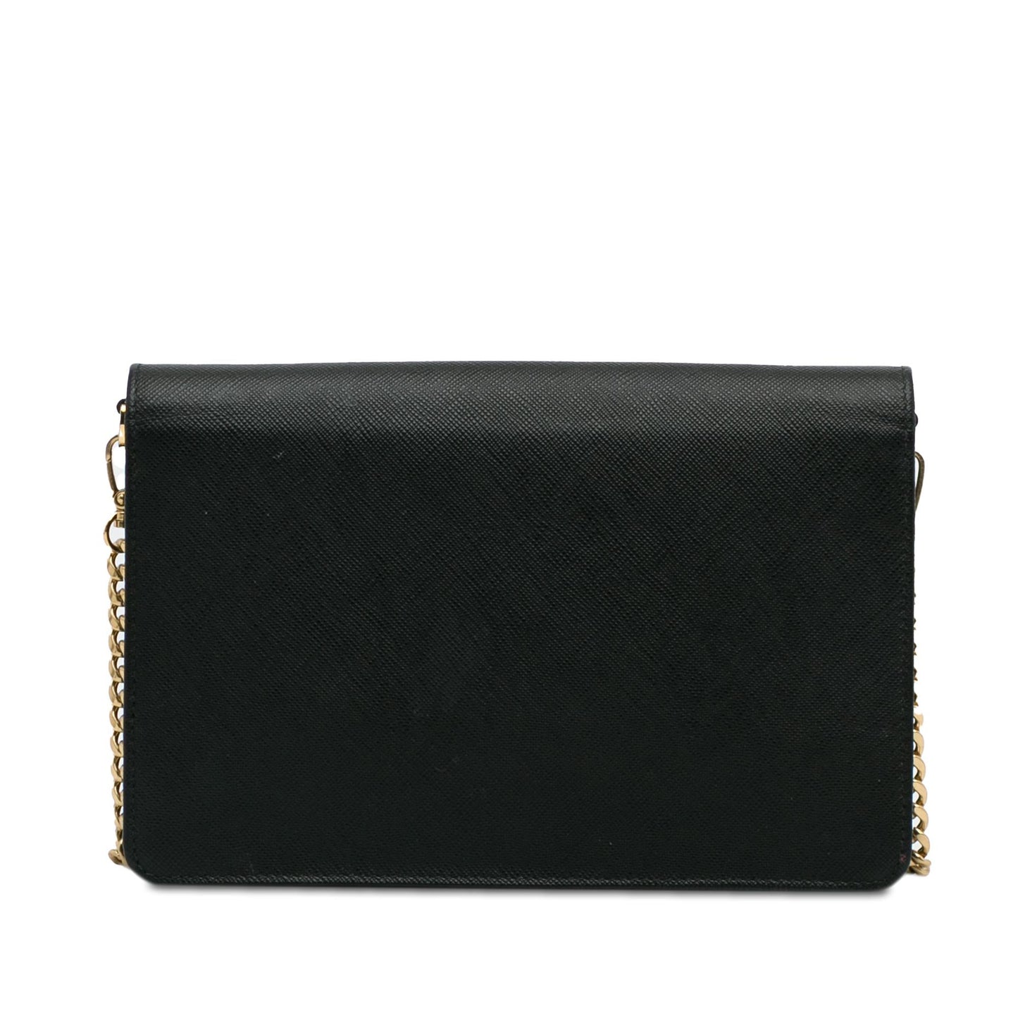 Prada Saffiano Lux Wallet On Chain (SHG-LJWXkP)