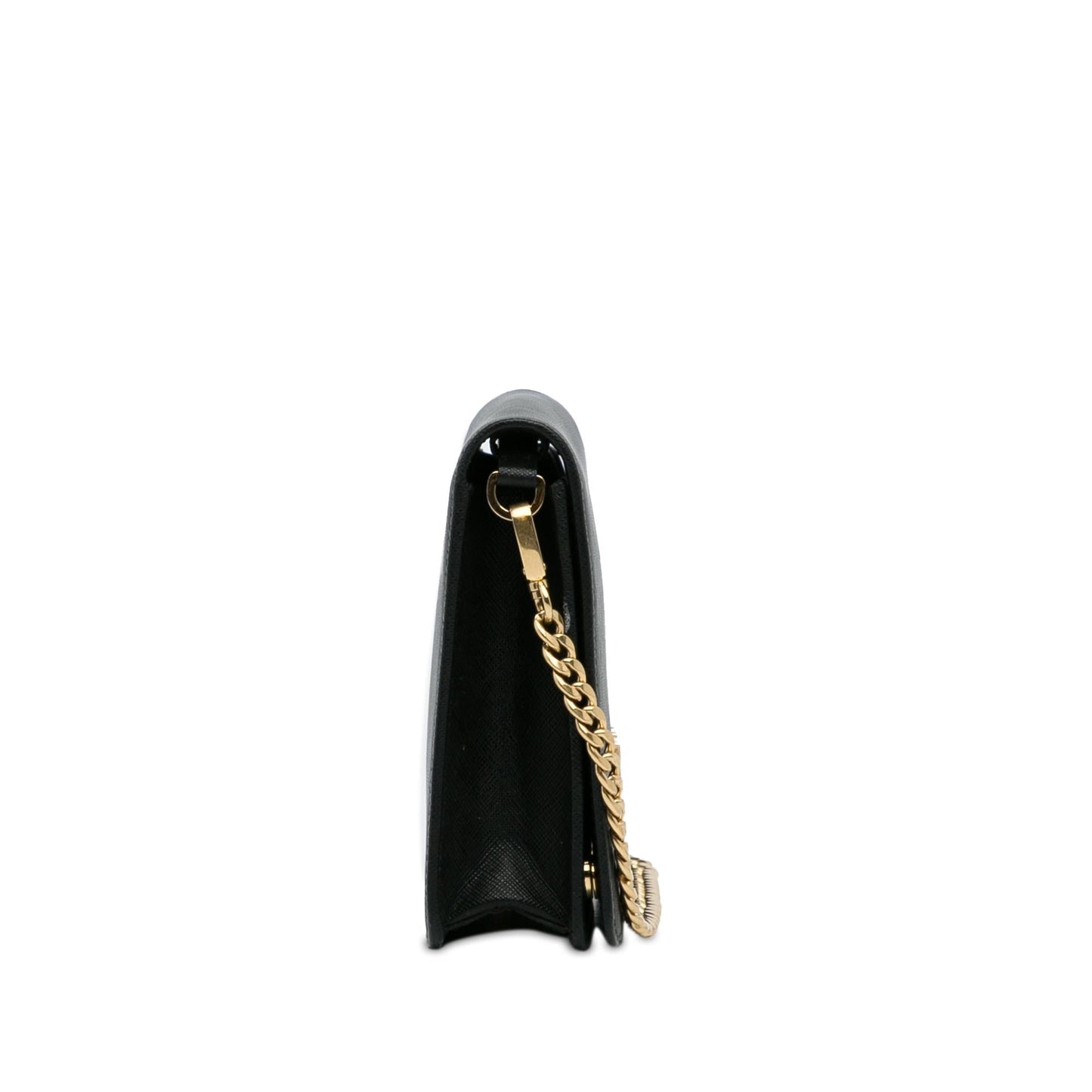 Prada Saffiano Lux Wallet On Chain (SHG-LJWXkP)