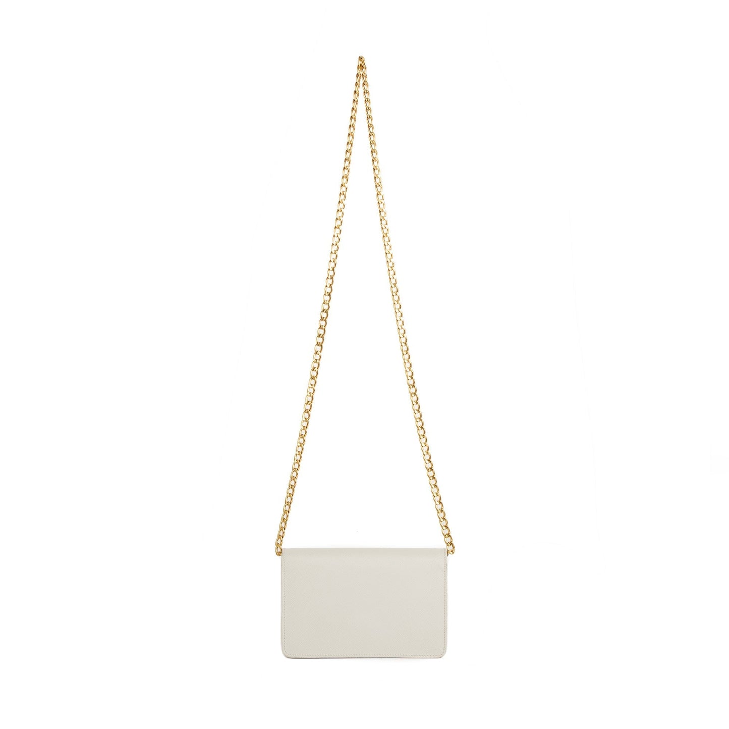 Prada Saffiano Lux Wallet on Chain