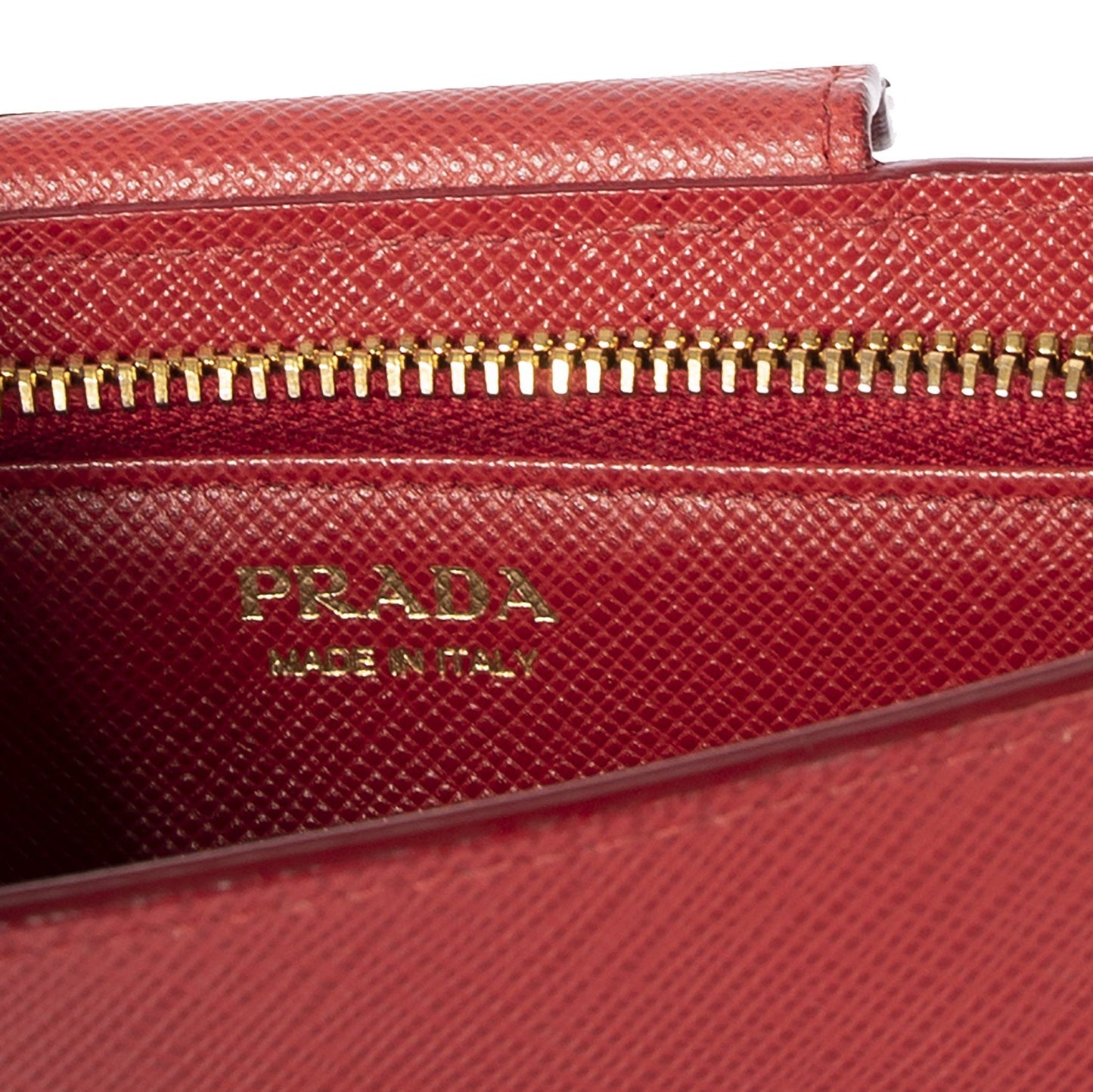 Prada Saffiano Phone Wristlet