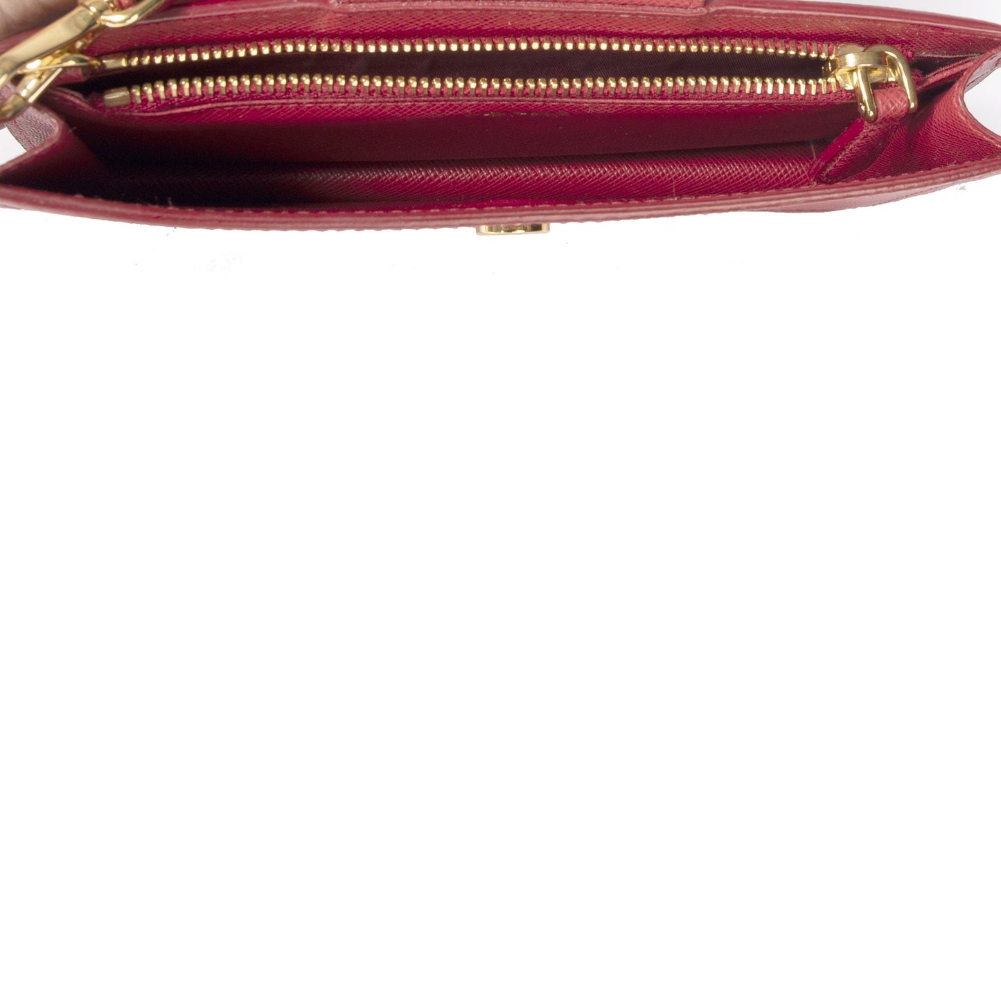 Prada Saffiano Phone Wristlet