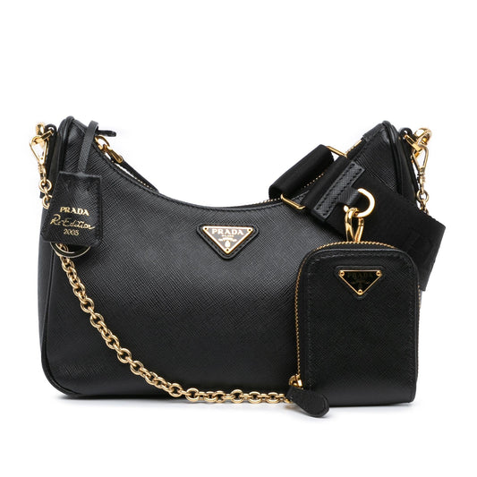 Prada Saffiano Re-Edition 2005 Satchel