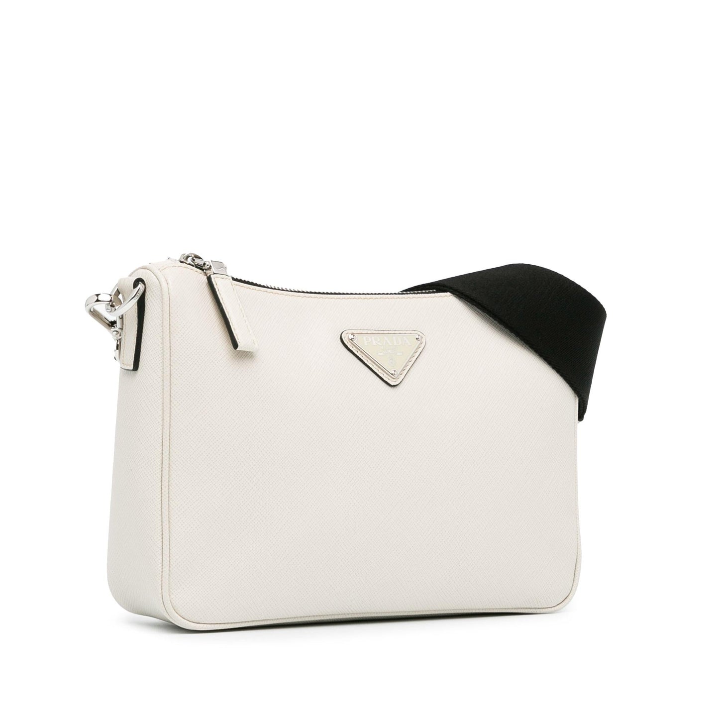 Prada Saffiano Re-Edition Zip Messenger (SHG-L9CUCl)