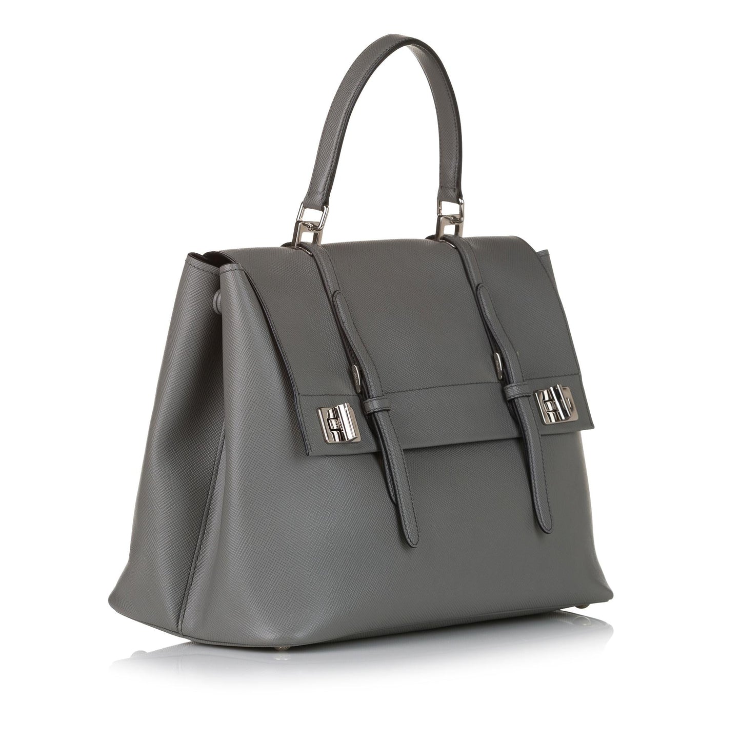 Prada Saffiano Satchel (SHG-31898)
