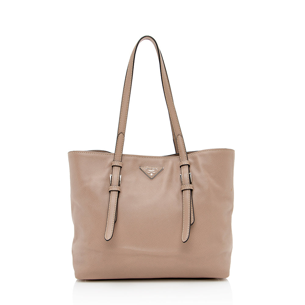 Prada Saffiano Soft Leather Tote - Ewore Bags