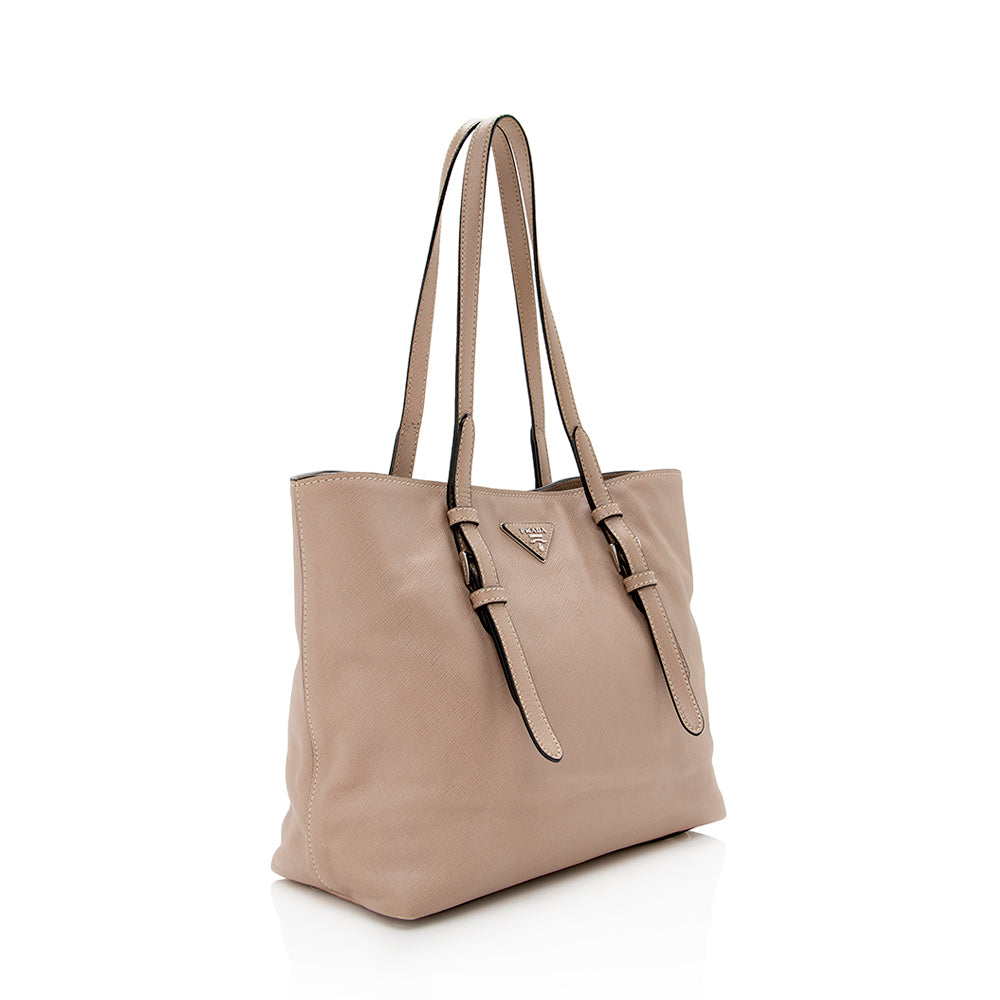 Prada Saffiano Soft Leather Tote - Ewore Bags