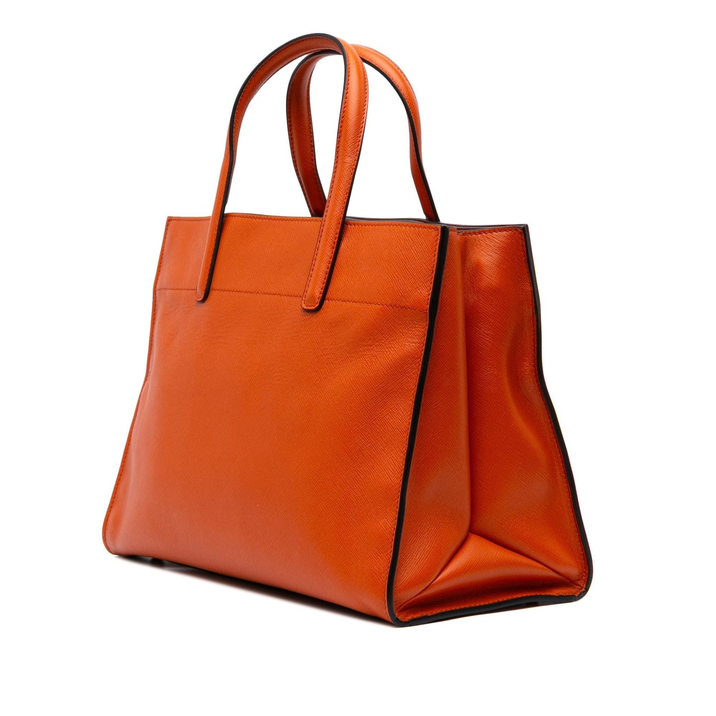 Prada Saffiano Soft Triple Pocket Tote