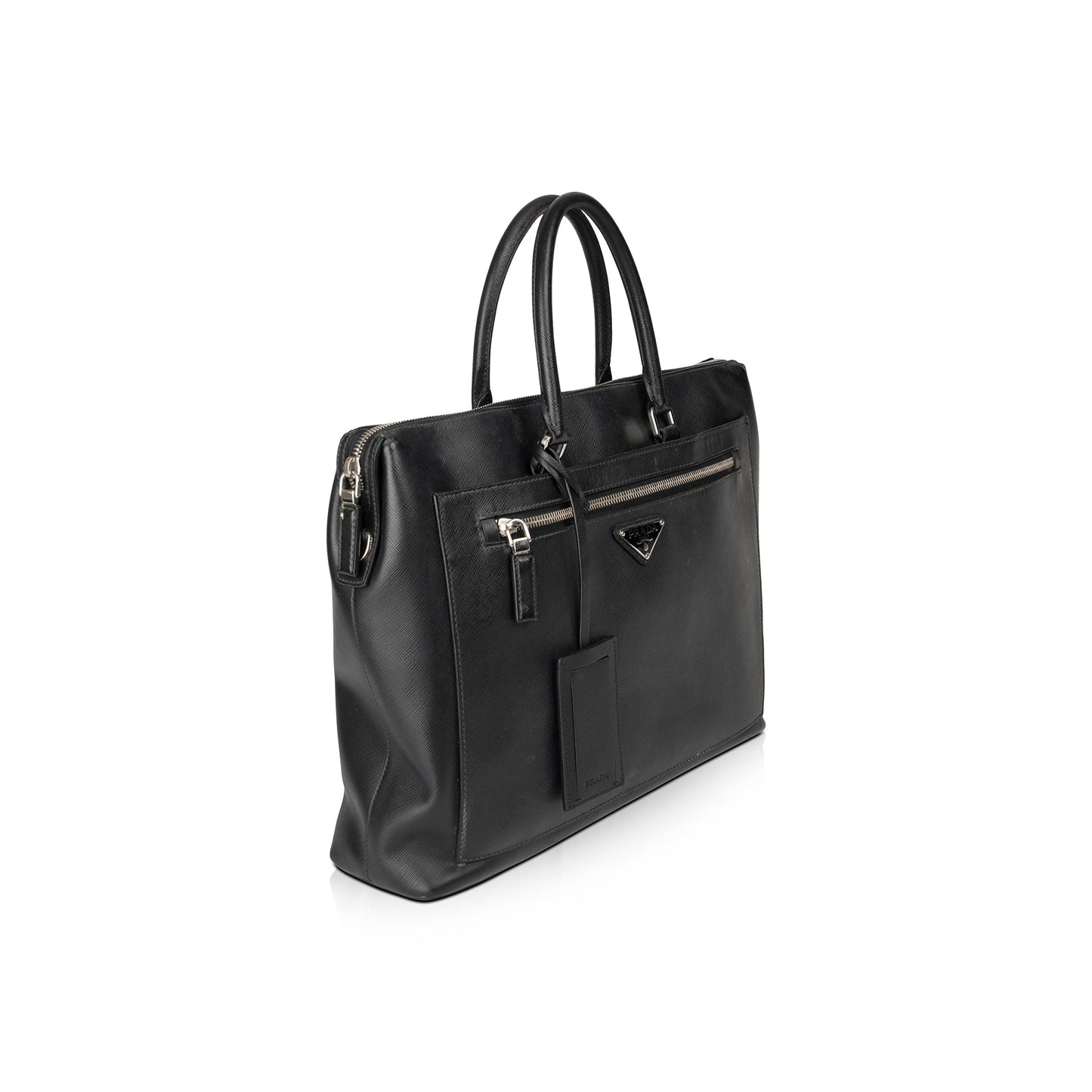 Prada Saffiano Travel Briefcase