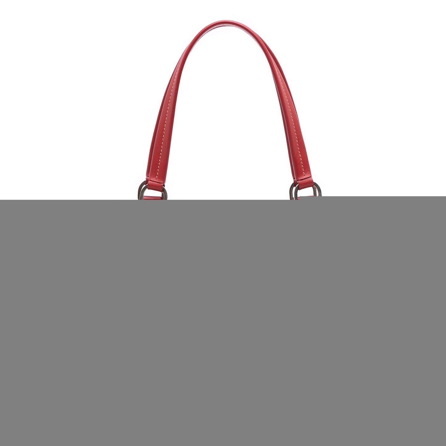 Prada Saffiano Trimmed Printed Canvas Venice Shoulder Bag