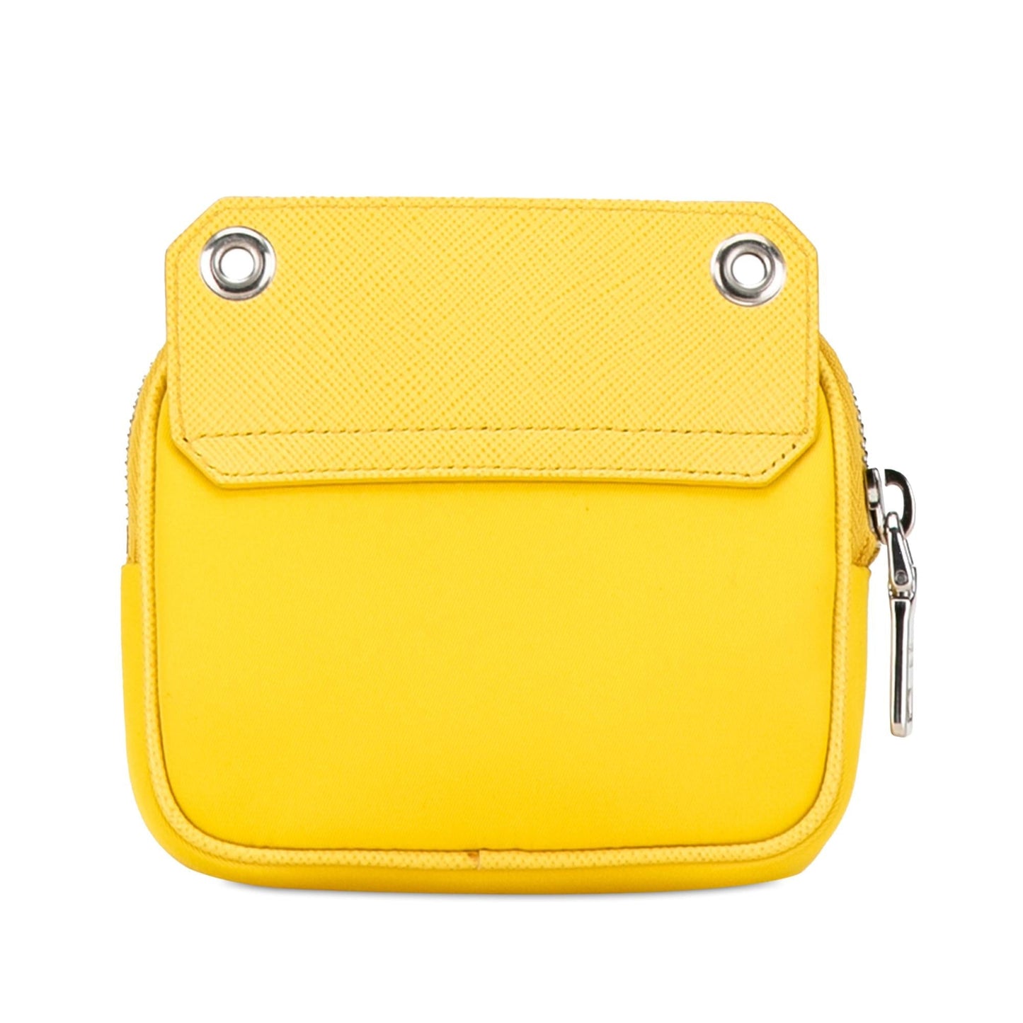 Prada Saffiano Trimmed Tessuto Crossbody (SHG-vyp3wC)