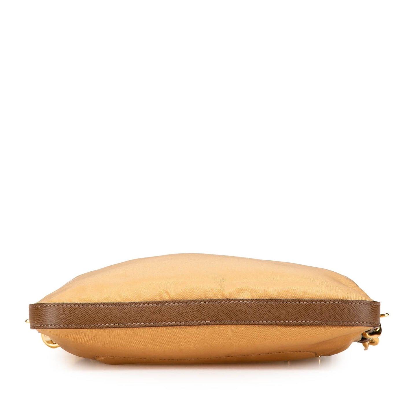 Prada Saffiano Trimmed Tessuto Zip Top Crossbody