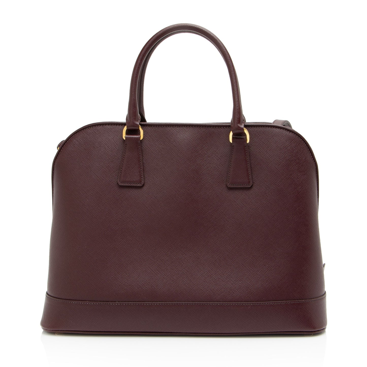 Prada Saffiano Vernice Lux Promenade Satchel