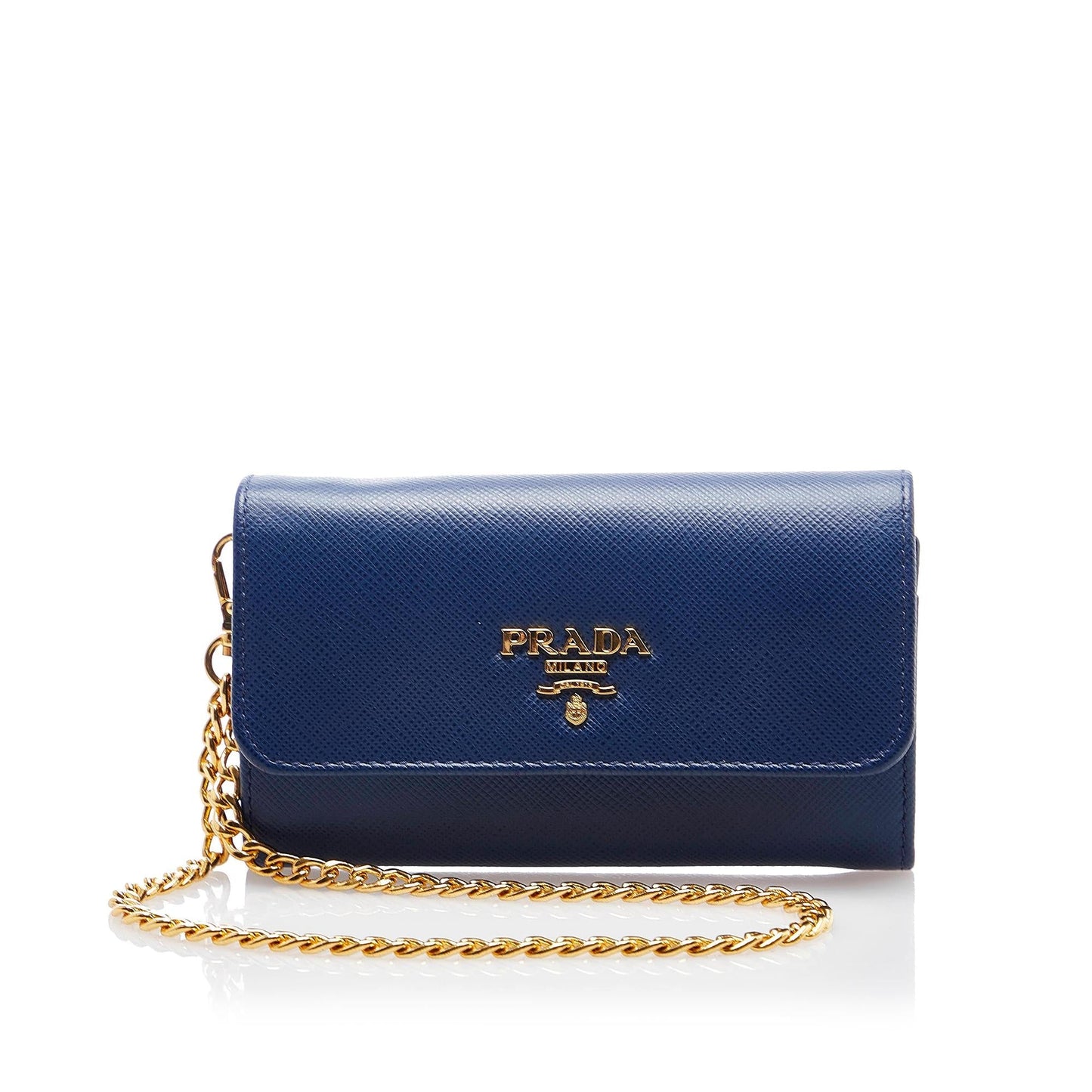 Prada Saffiano Wallet On Chain (SHG-AyBTrt)