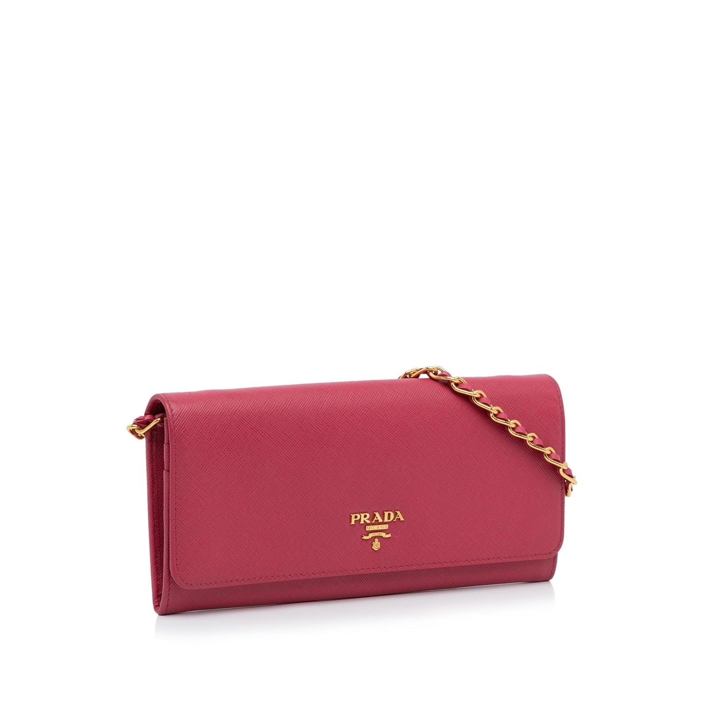 Prada Saffiano Wallet On Chain (SHG-Oo2xgN)