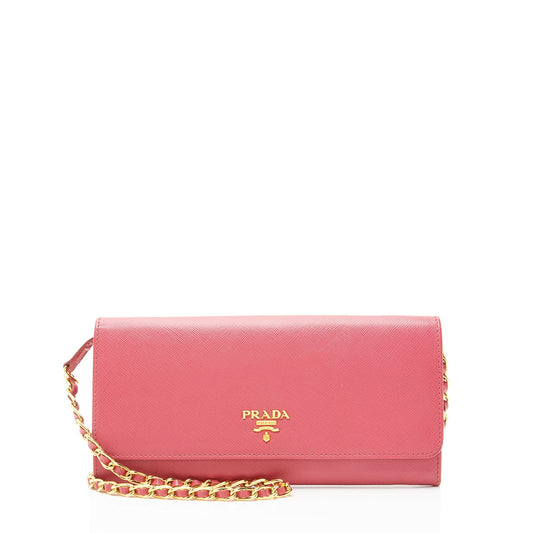 Prada Saffiano Wallet on Chain