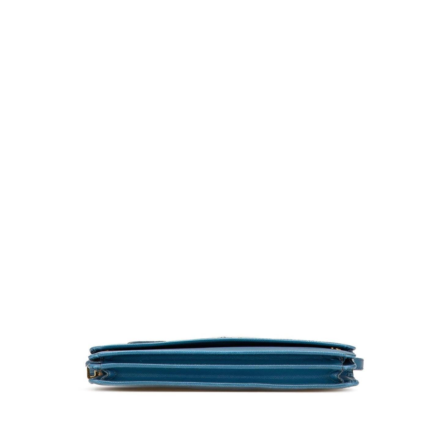 Prada Saffiano Wallet on Strap