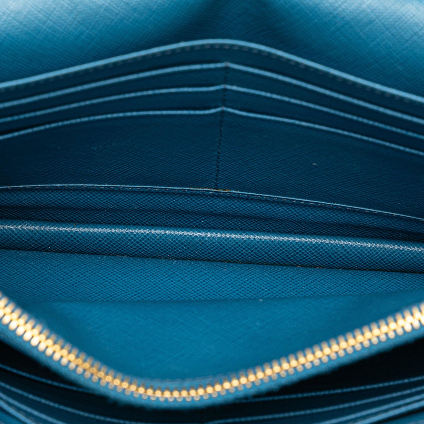 Prada Saffiano Wallet on Strap