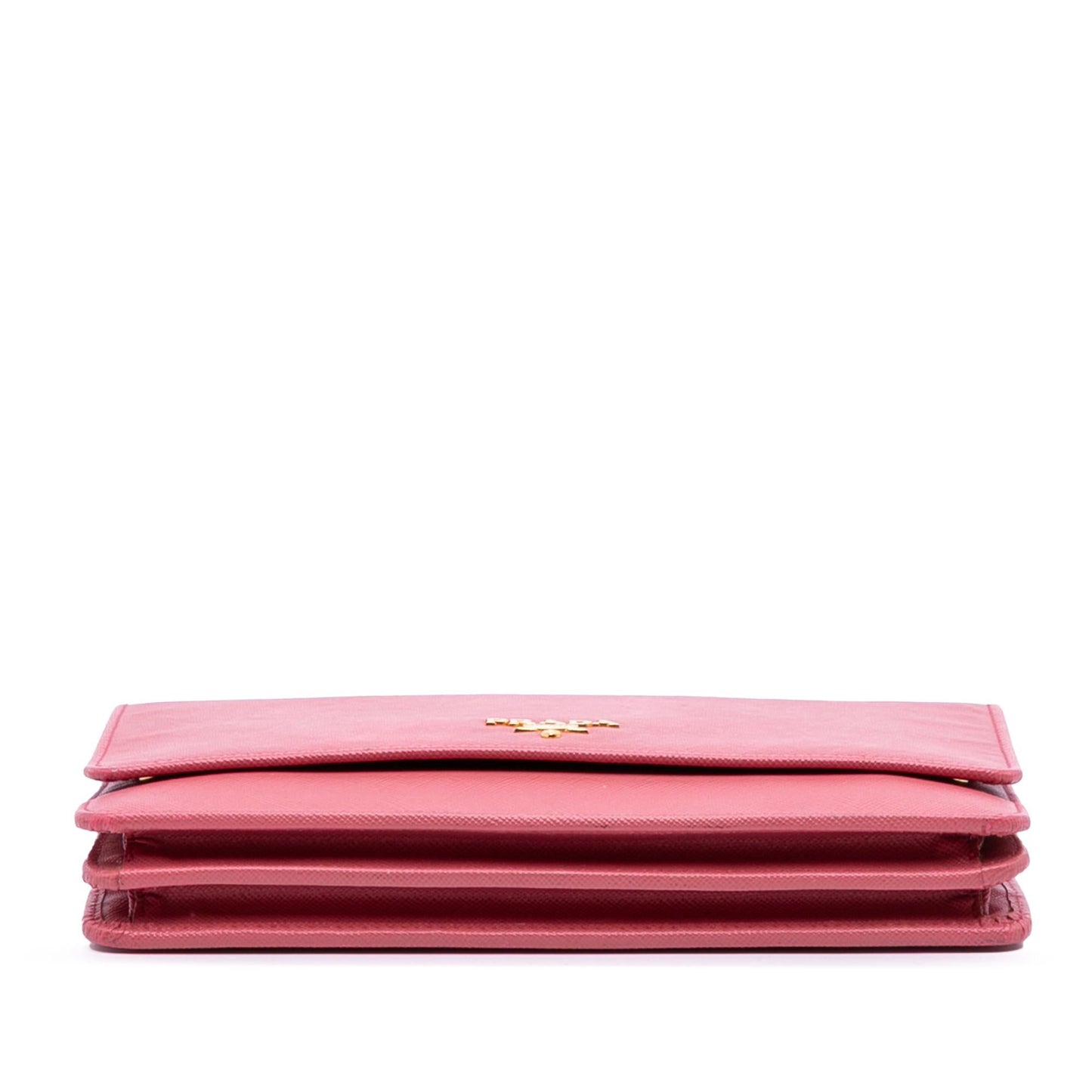 Prada Saffiano Wallet on Strap
