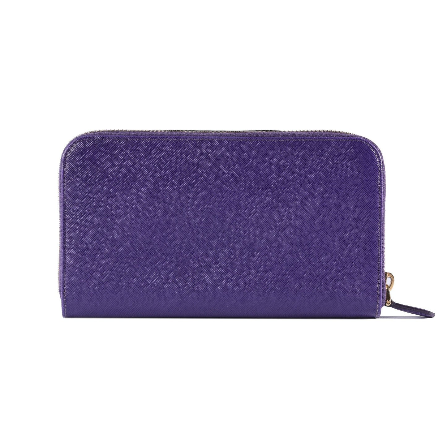 Prada Saffiano Zip Around Wallet