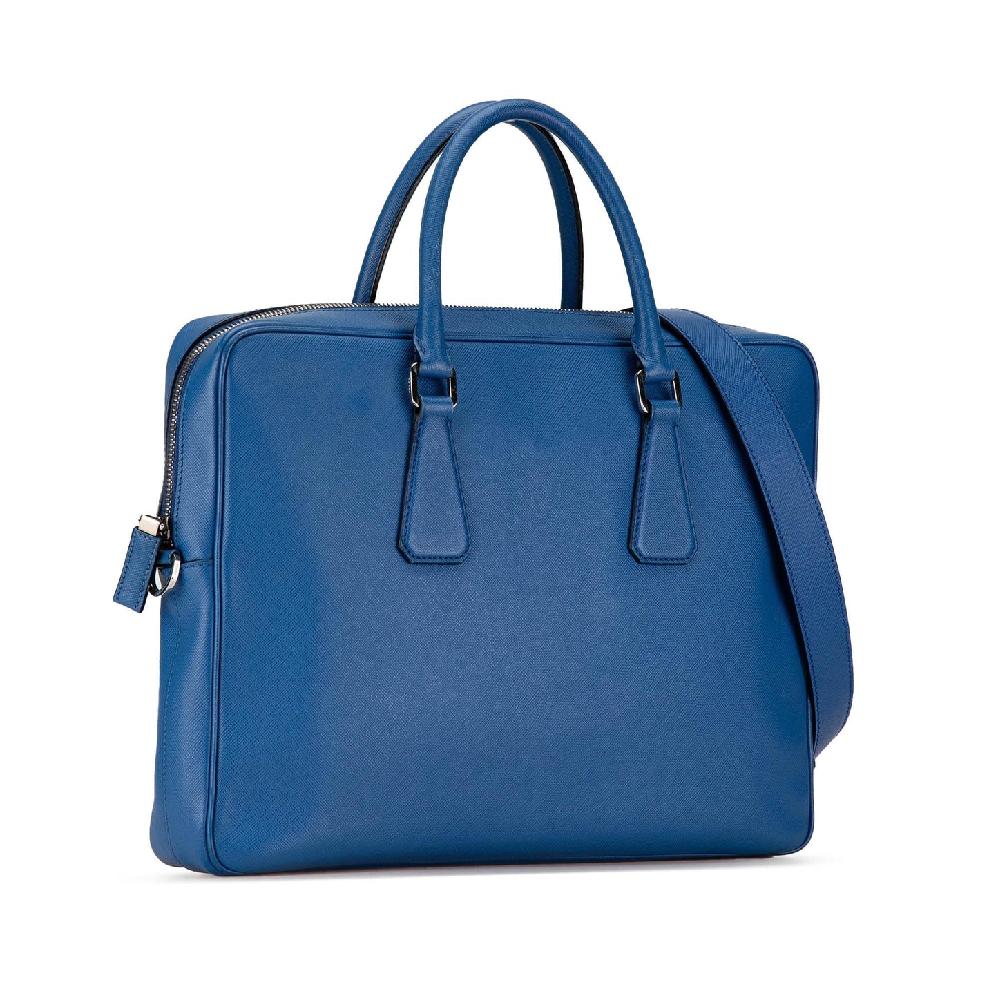 Prada Saffiano Zip Briefcase (SHG-Qfqro6)