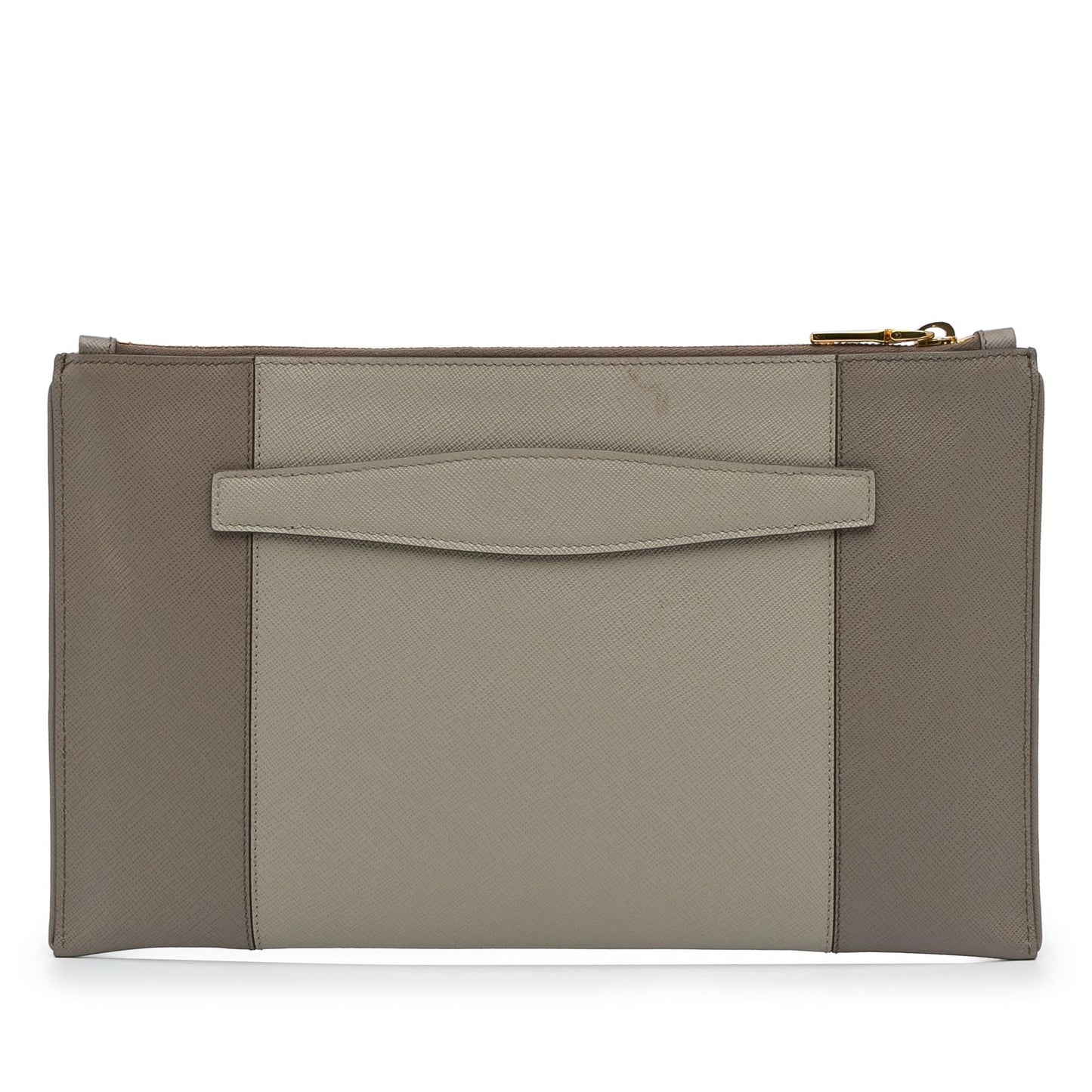 Prada Saffiano Zip Clutch (SHG-w9pW4U)