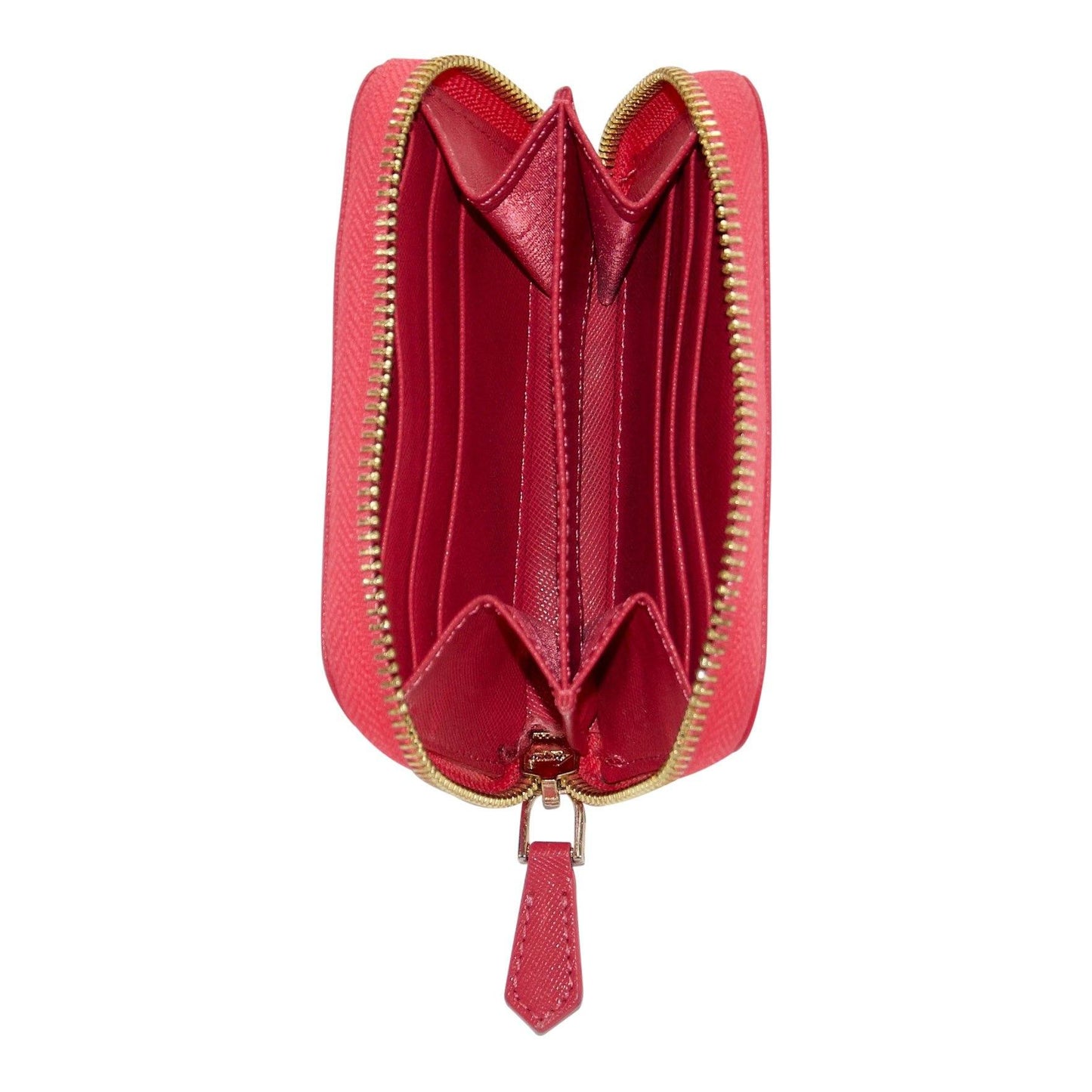 Prada Saffiano Zip Wallet