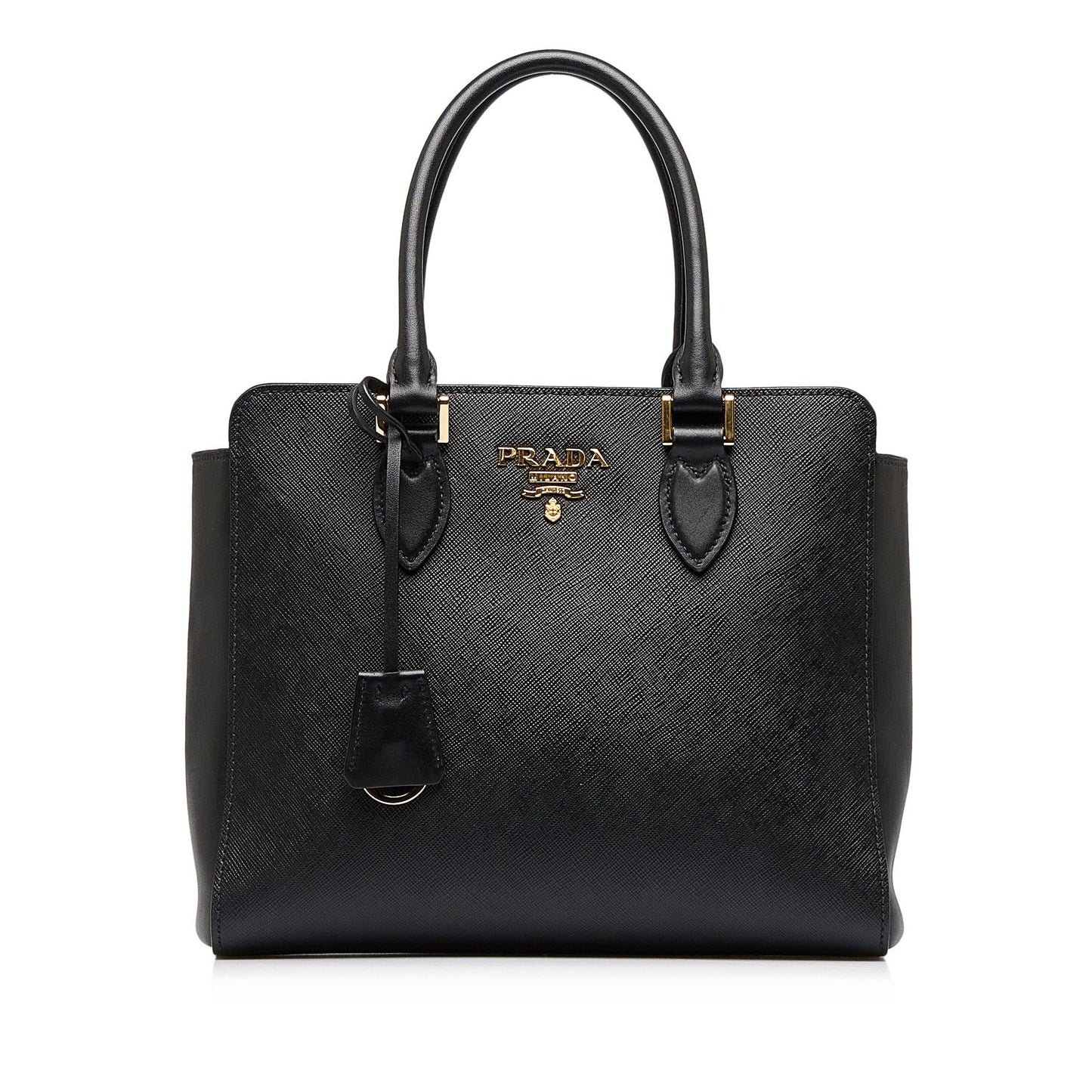 Prada Saffiano and Soft Calf Satchel (SHG-5a5KXw)