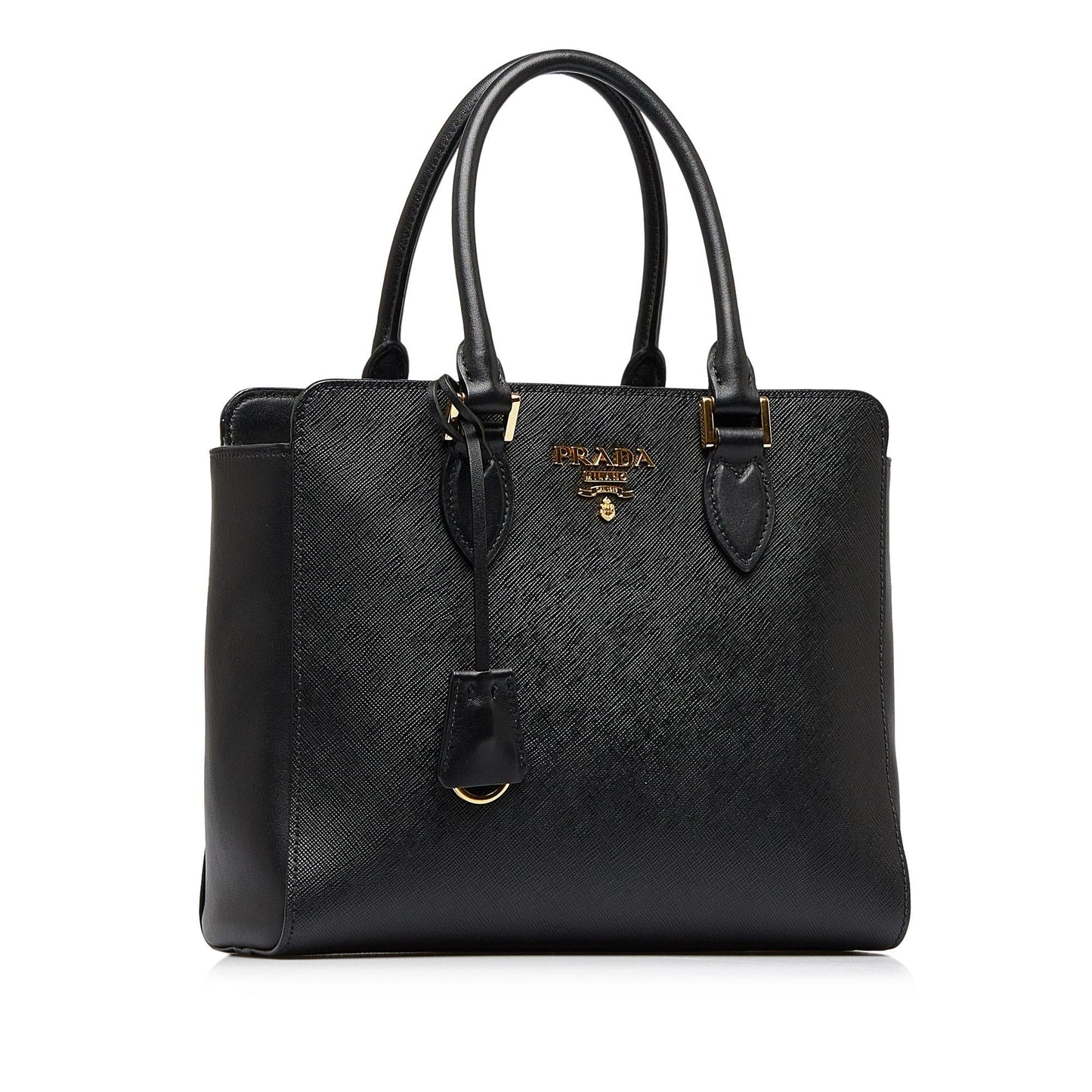 Prada Saffiano and Soft Calf Satchel (SHG-5a5KXw)