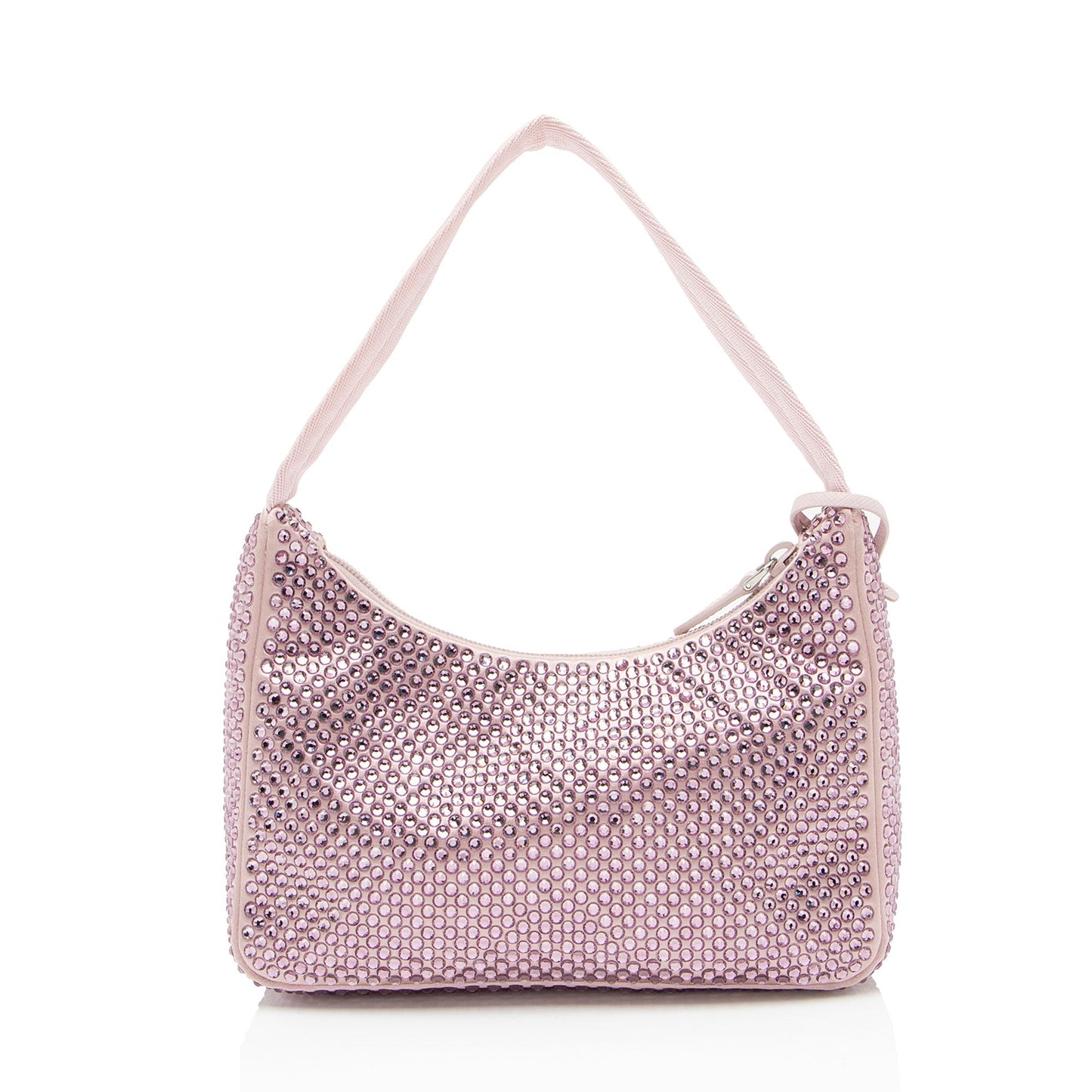 Prada Satin Crystal Re-Edition 2000 Mini Bag