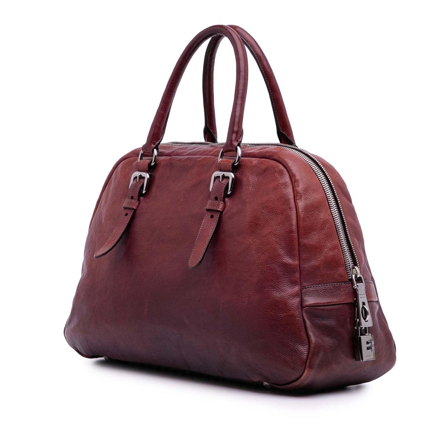 Prada Sfumato Glace Calf Satchel