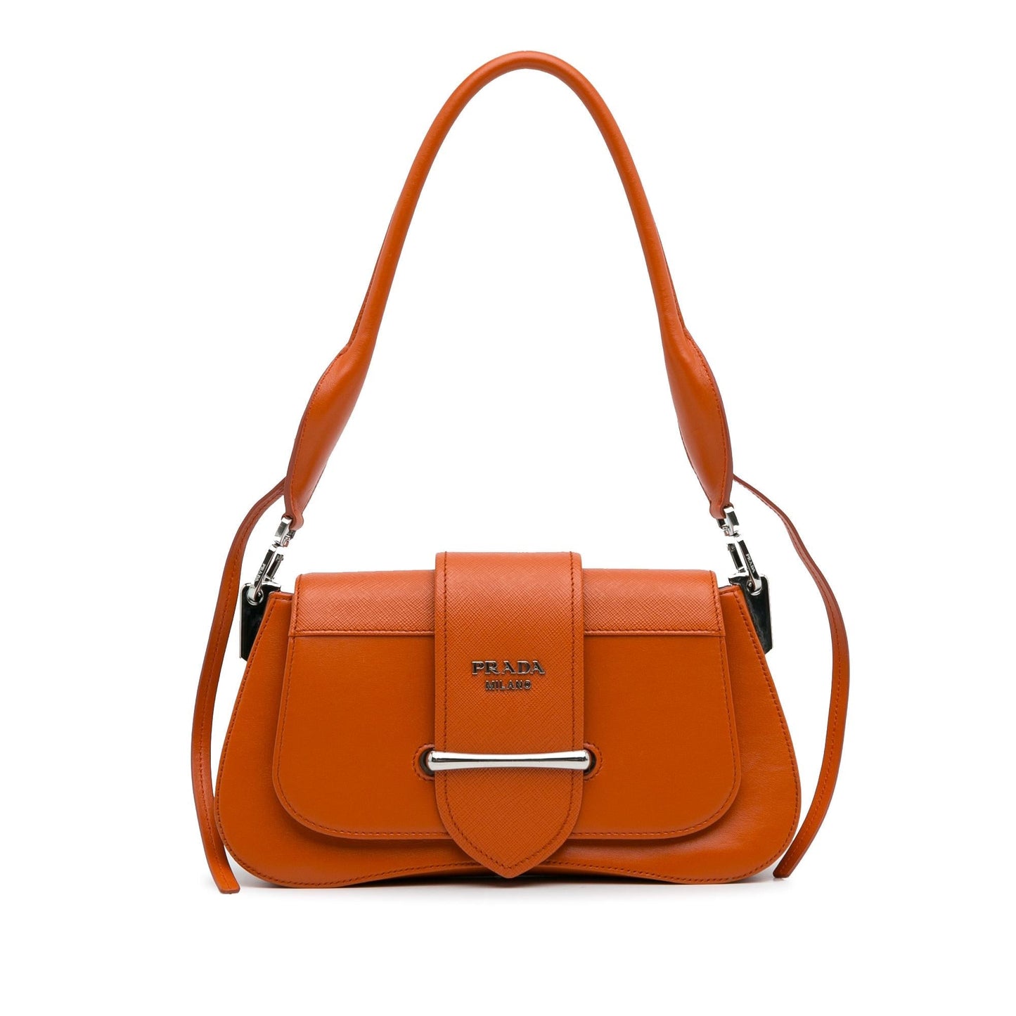 Prada Sidonie Leather Satchel (SHG-IThXbH)