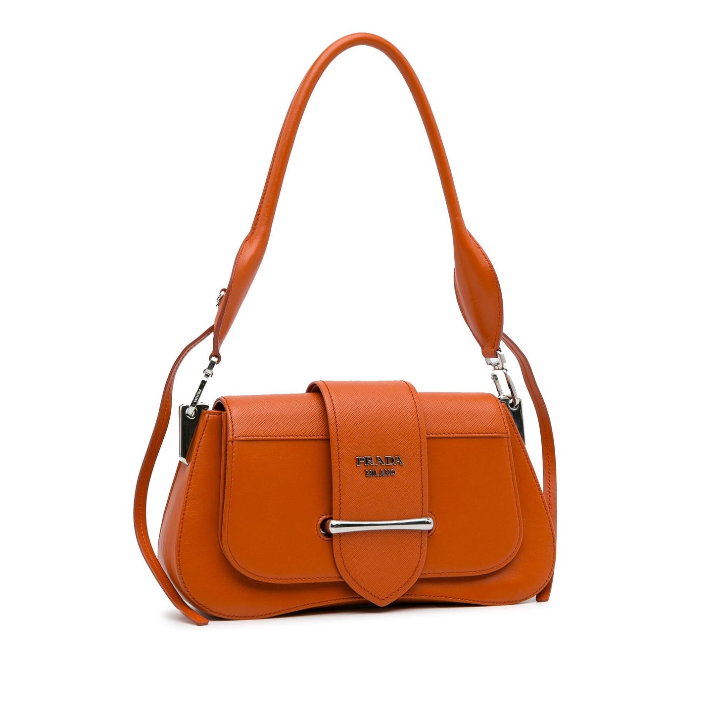 Prada Sidonie Leather Satchel (SHG-IThXbH)