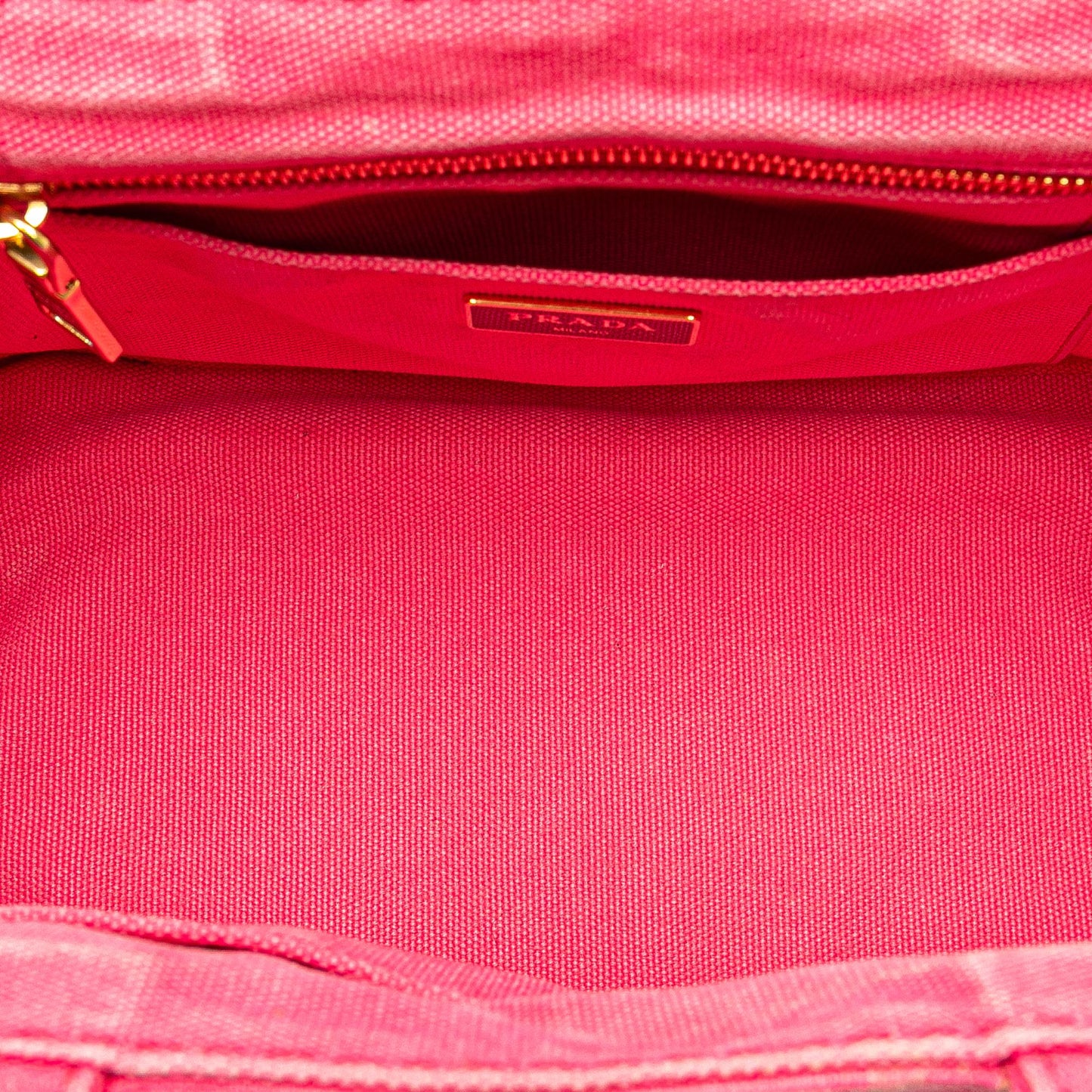 Prada Small Canapa Logo Satchel (SHG-DguyWj)