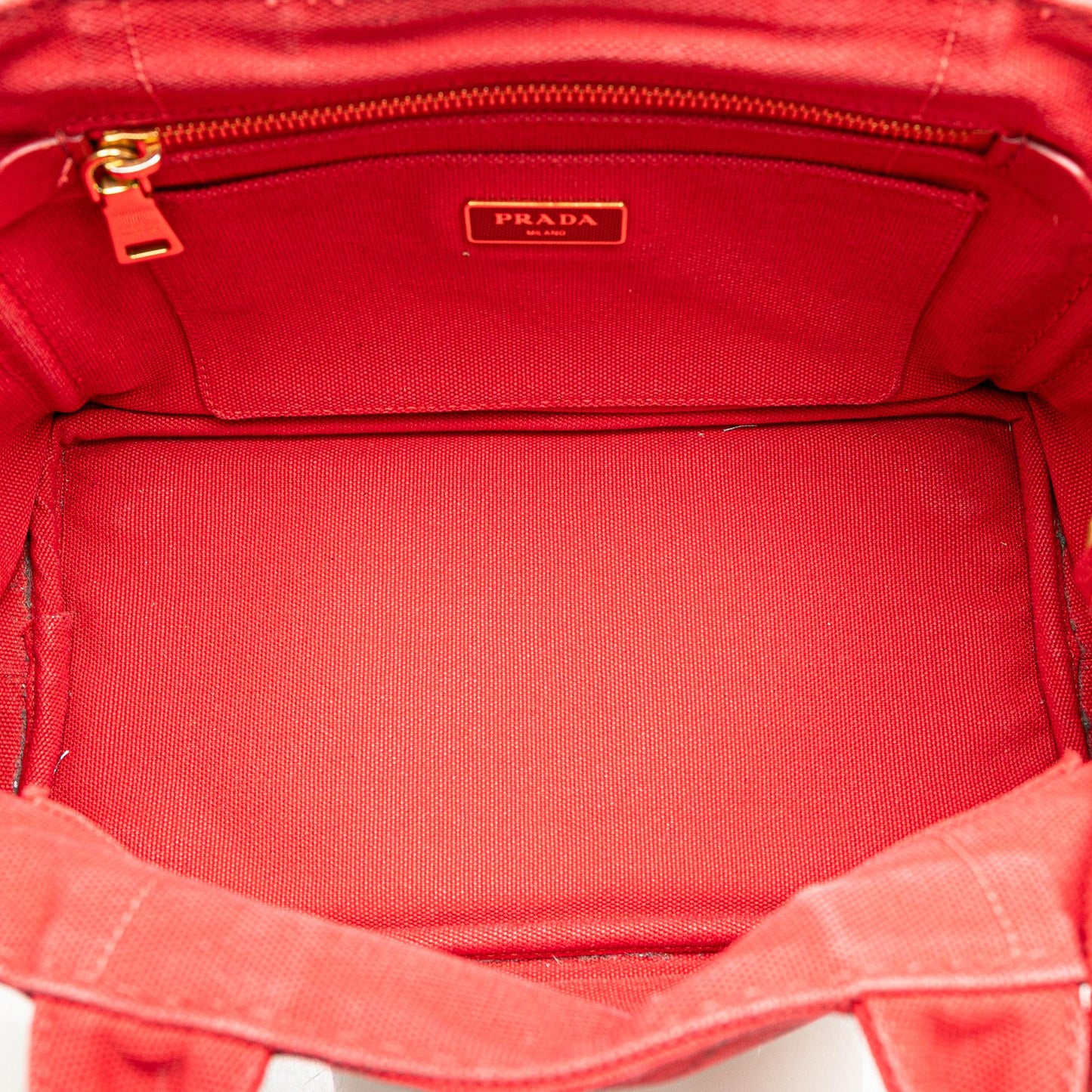 Prada Small Canapa Logo Satchel