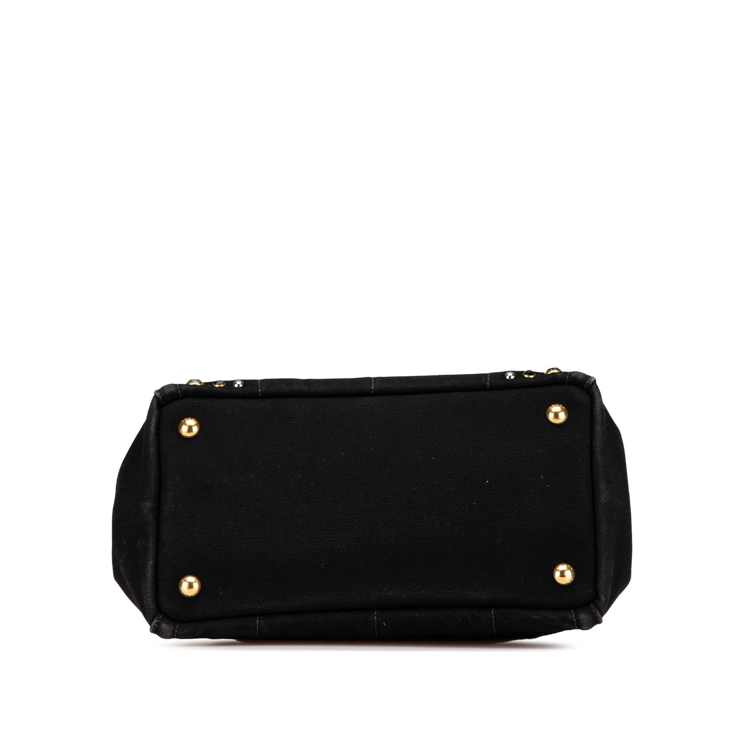 Prada Small Canvas Canapa Bijoux Satchel