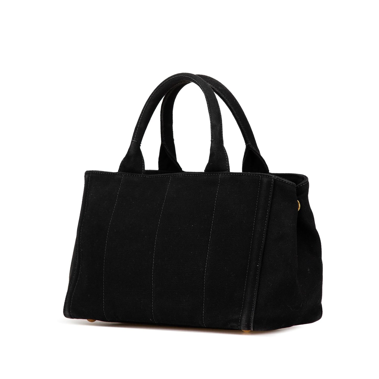 Prada Small Canvas Canapa Bijoux Satchel