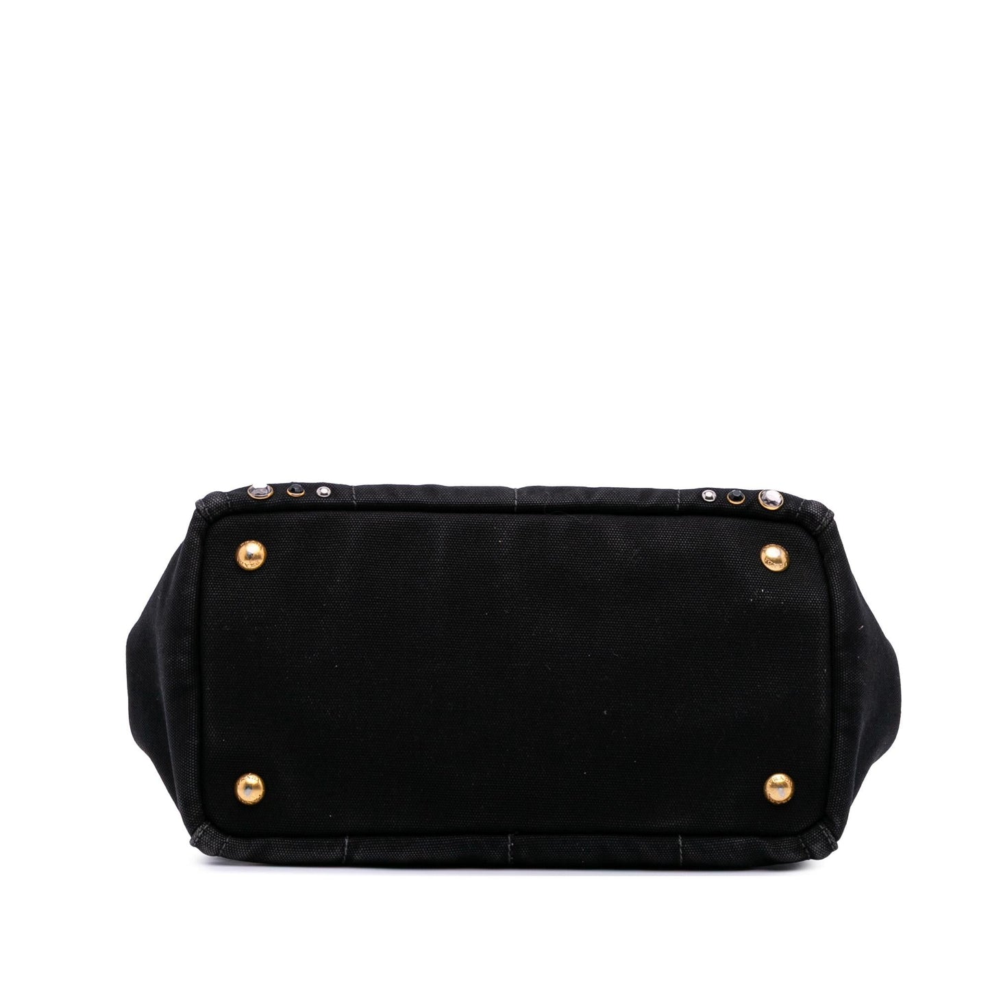 Prada Small Canvas Canapa Bijoux Satchel