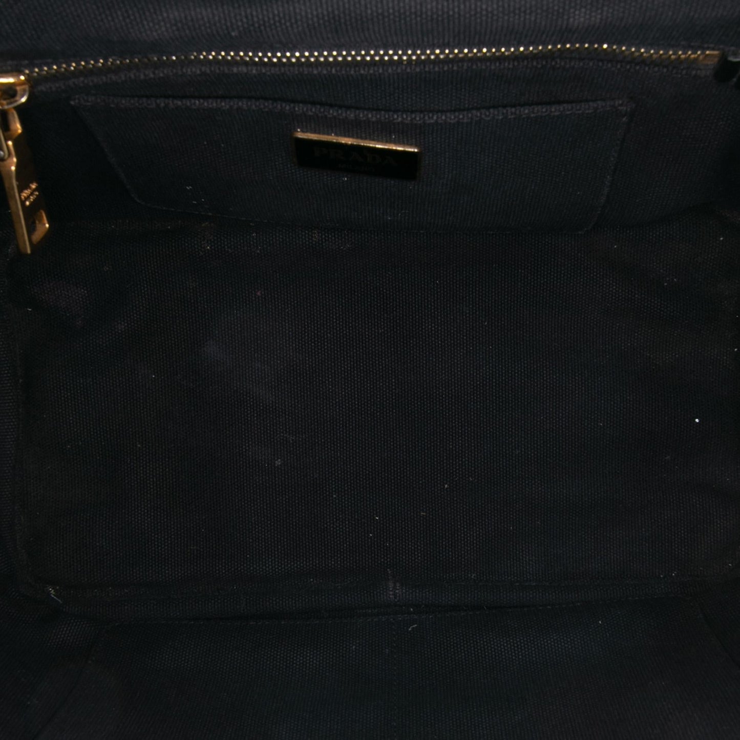 Prada Small Canvas Canapa Bijoux Satchel
