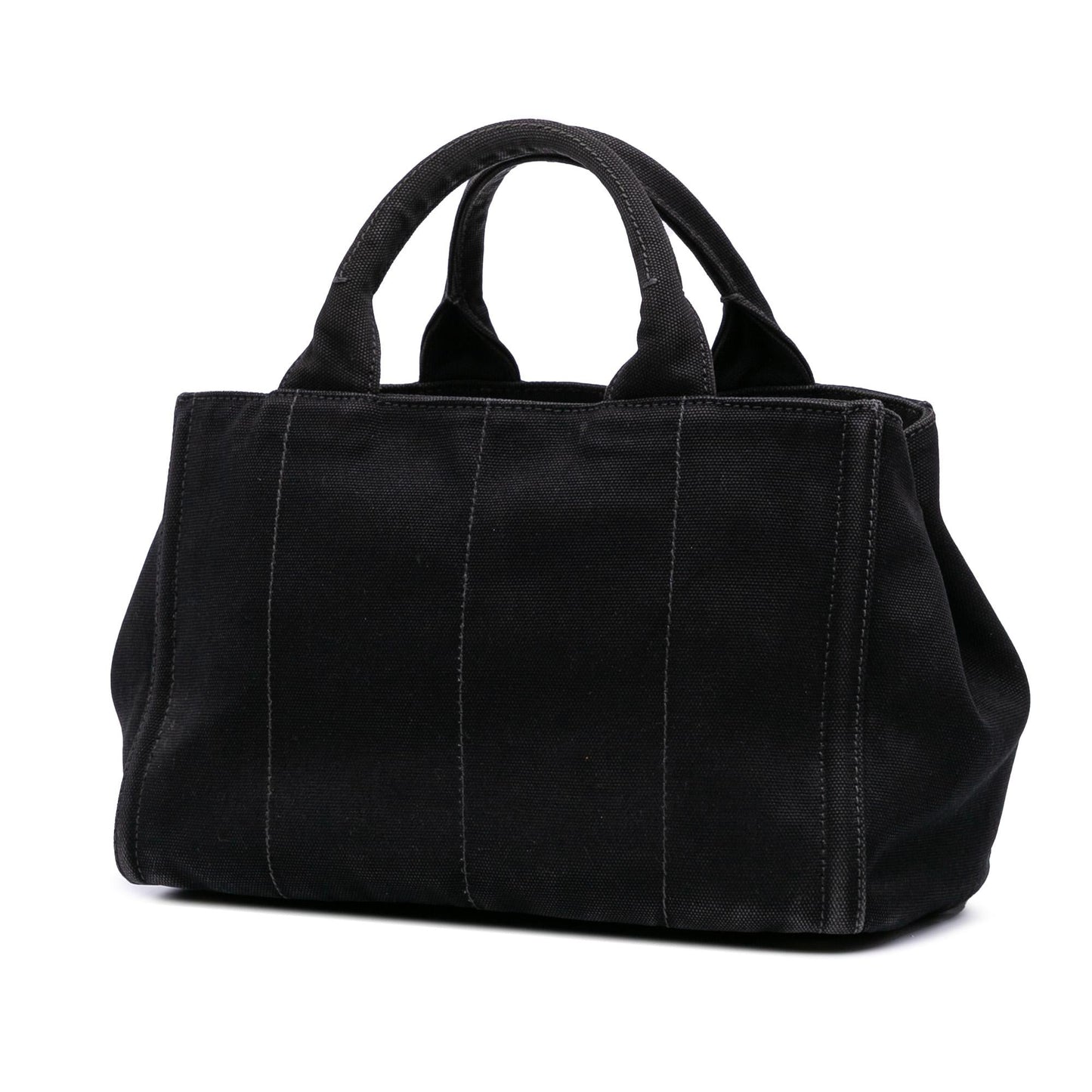 Prada Small Canvas Canapa Bijoux Satchel