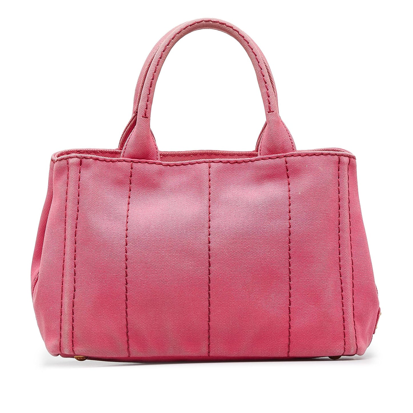 Prada Small Canvas Canapa Logo Satchel (SHG-qLbFUC)